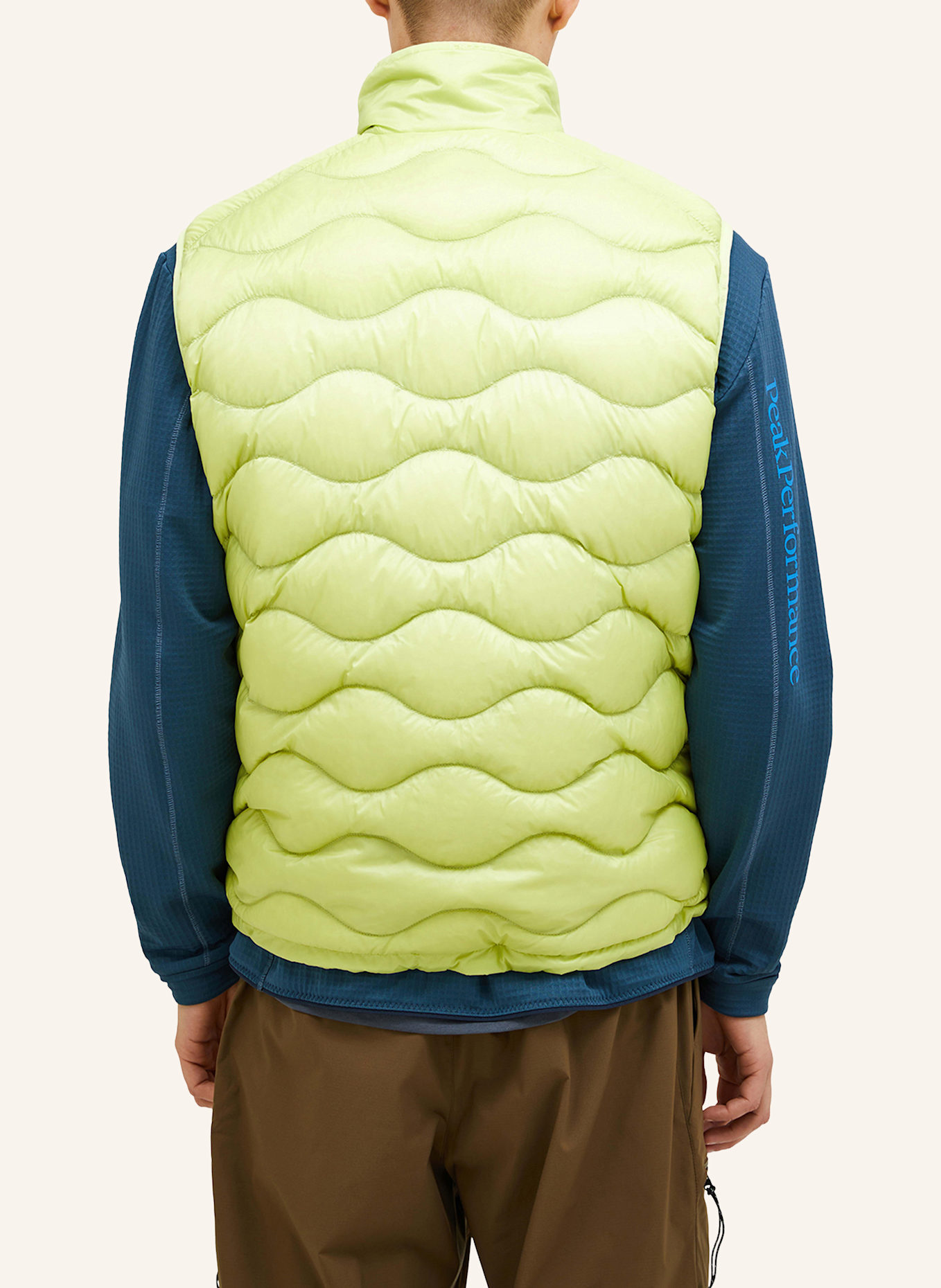 Peak Performance Daunenweste UTILITY HELIUM: GRÜN
