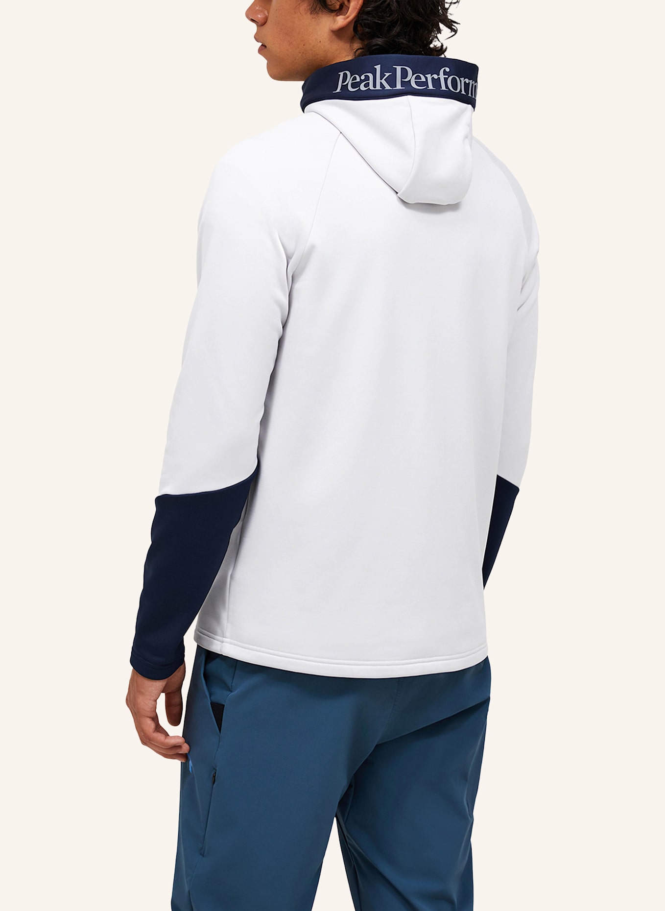 Peak Performance Midlayer-Jacke RIDER: HELLGRAU