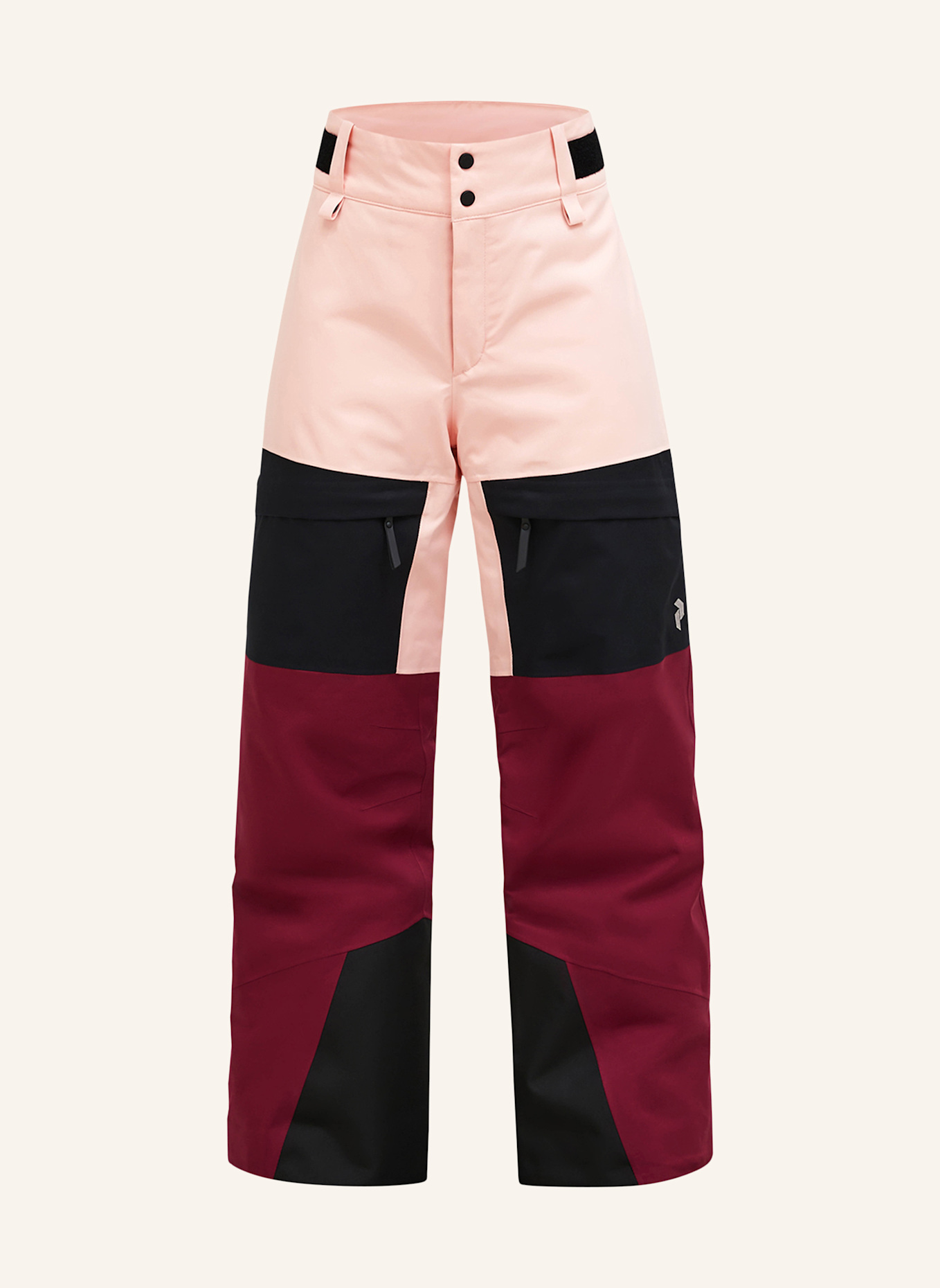 Peak Performance Skihose: ROT