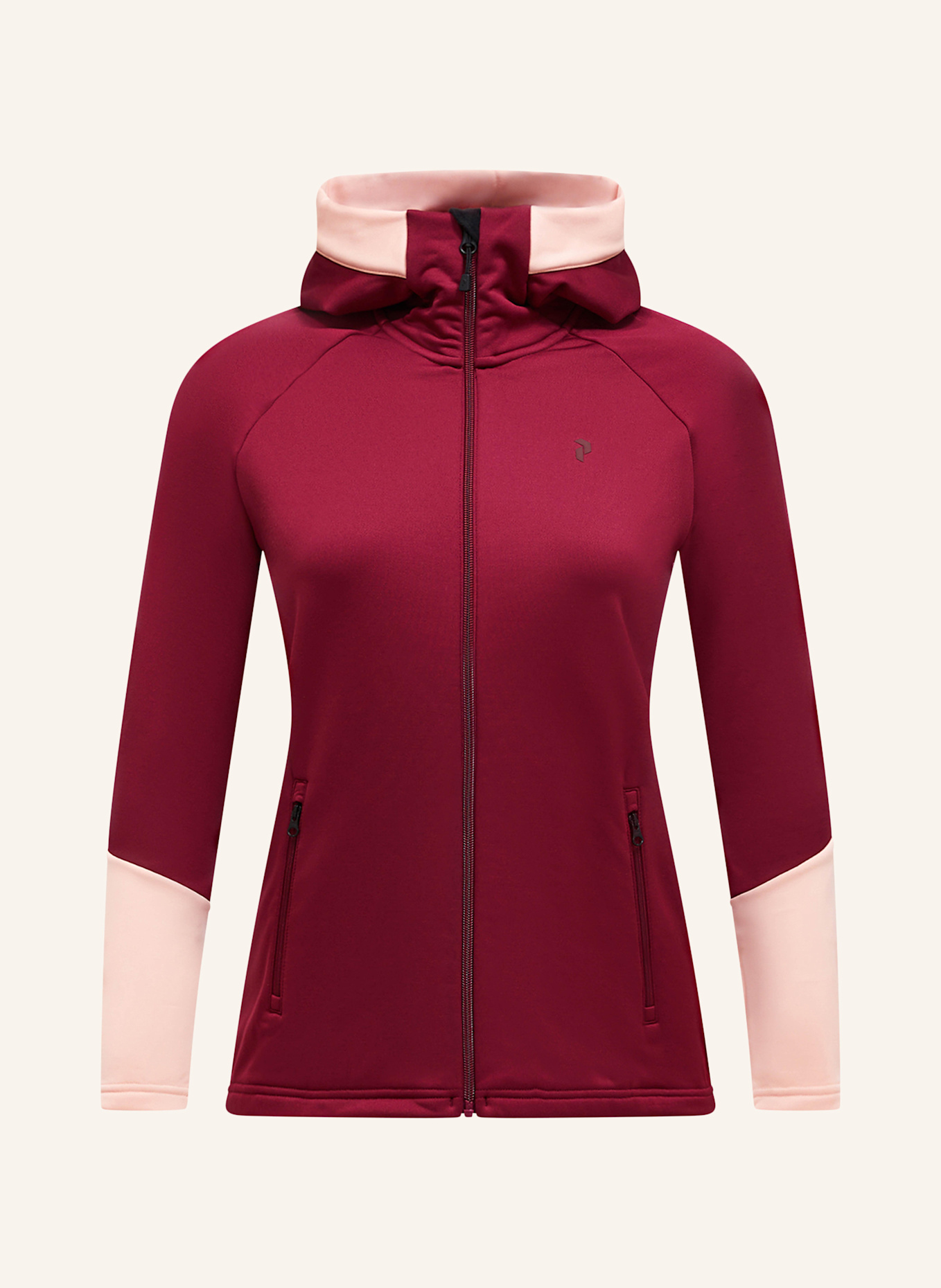 Peak Performance Midlayer-Jacke RIDER ESSENTIALS: ROT