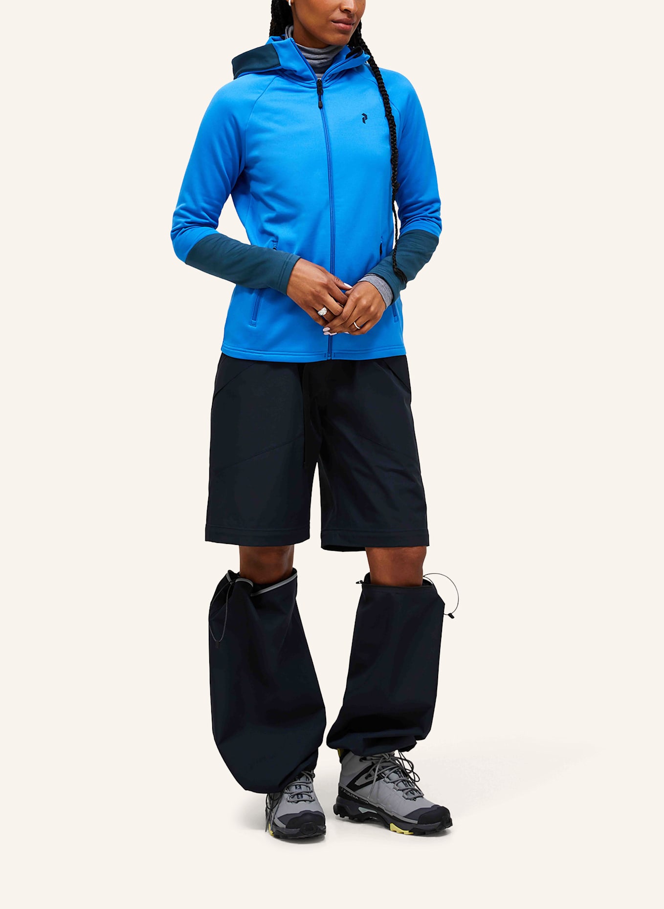 Peak Performance Midlayer-Jacke RIDER ESSENTIALS: BLAU