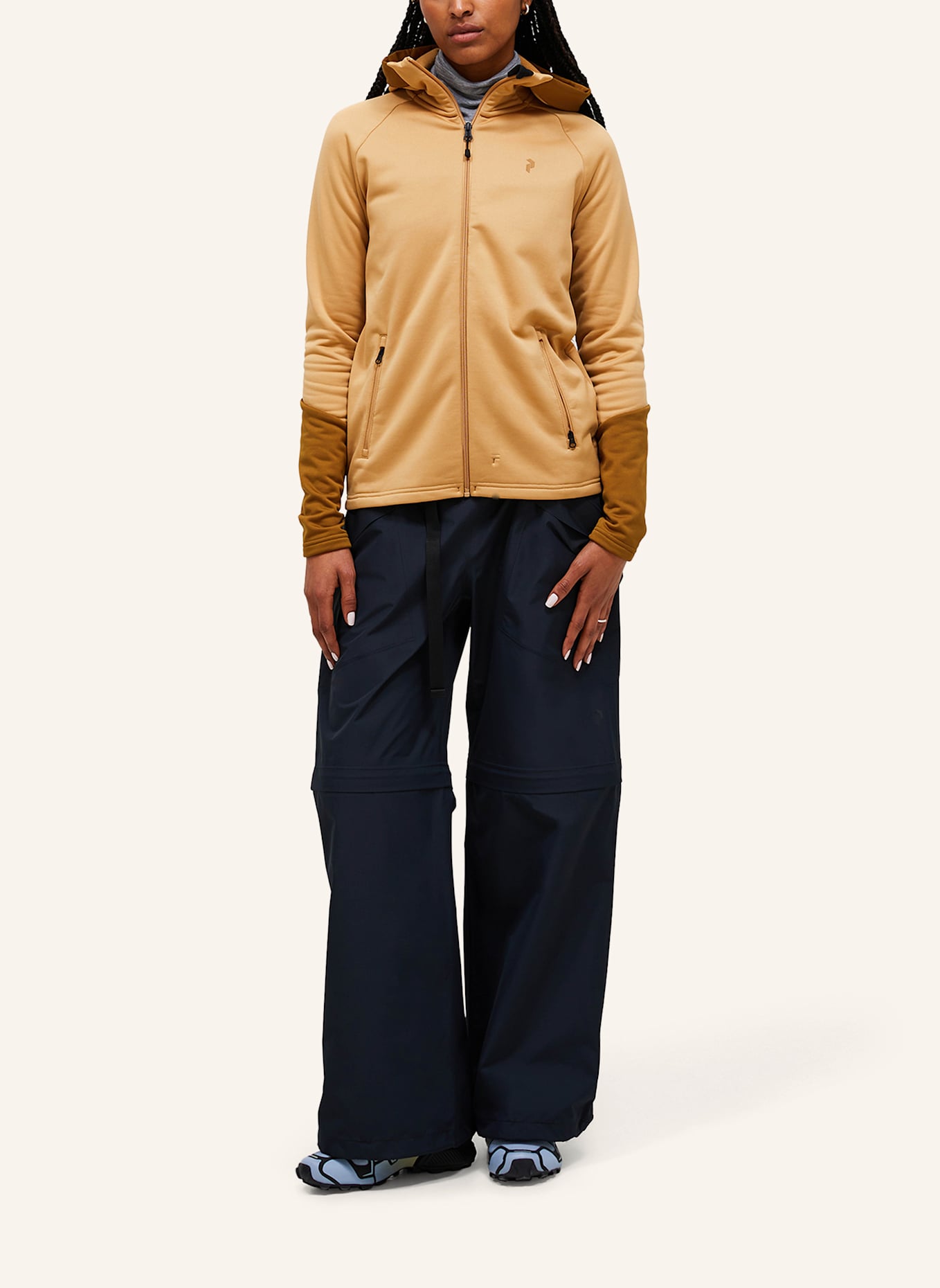 Peak Performance Midlayer-Jacke RIDER ESSENTIALS: CAMEL