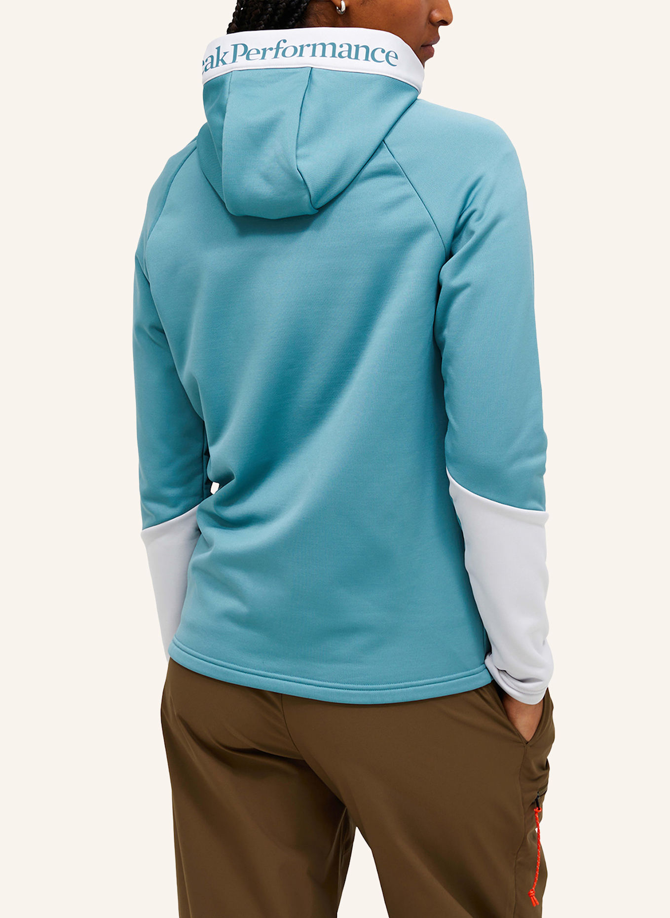 Peak Performance Midlayer-Jacke RIDER ESSENTIALS: TÜRKIS