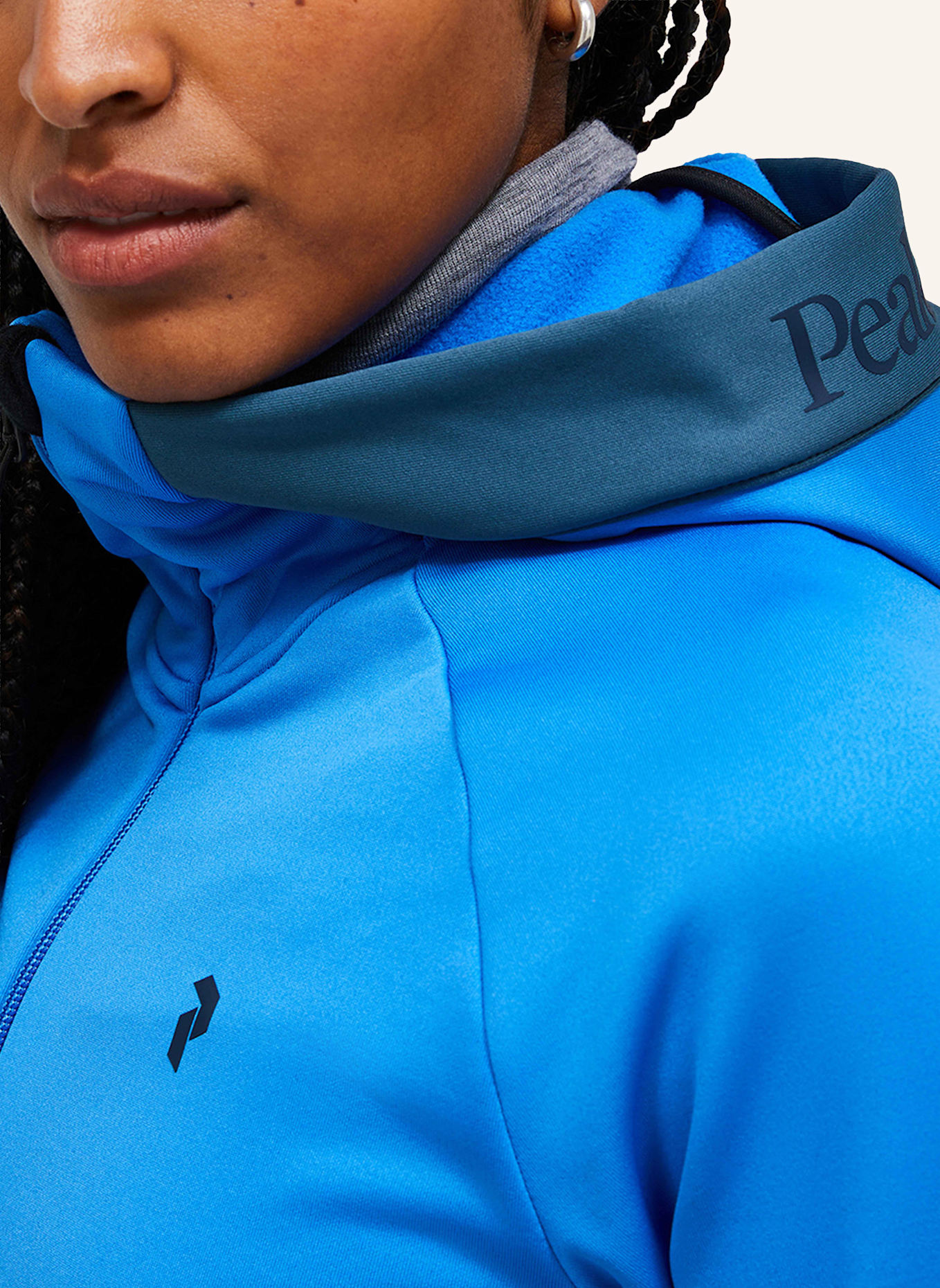 Peak Performance Midlayer-Jacke RIDER ESSENTIALS: BLAU