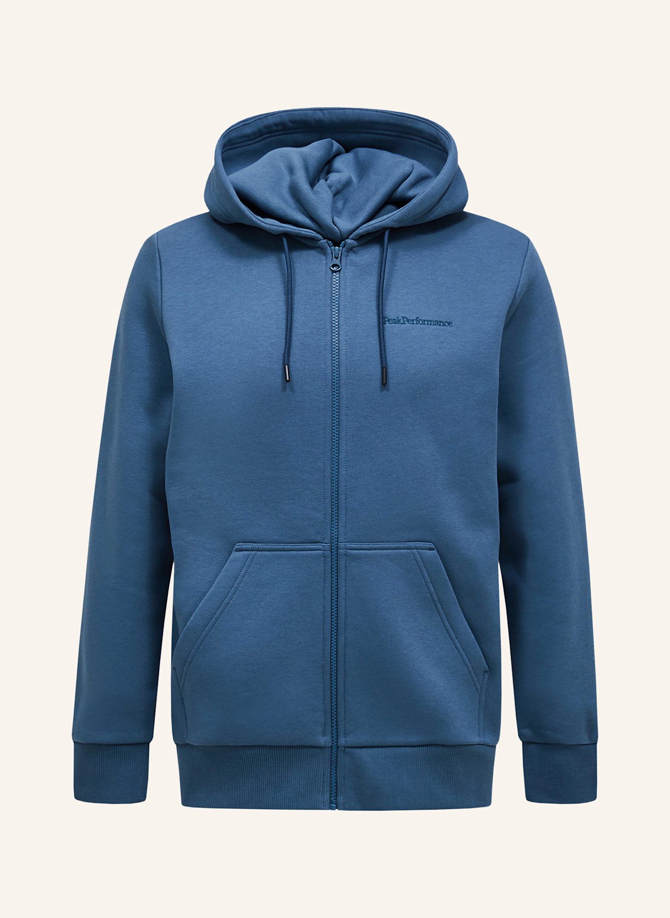 Peak Performance Kapuzensweatshirt: BLAU