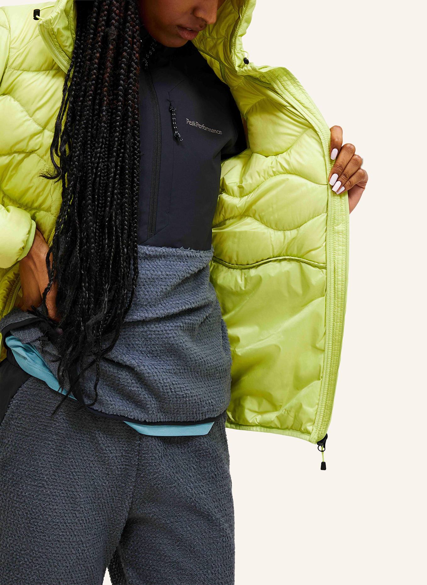 Peak Performance Lightweight-Daunenjacke HELIUM: GRÜN