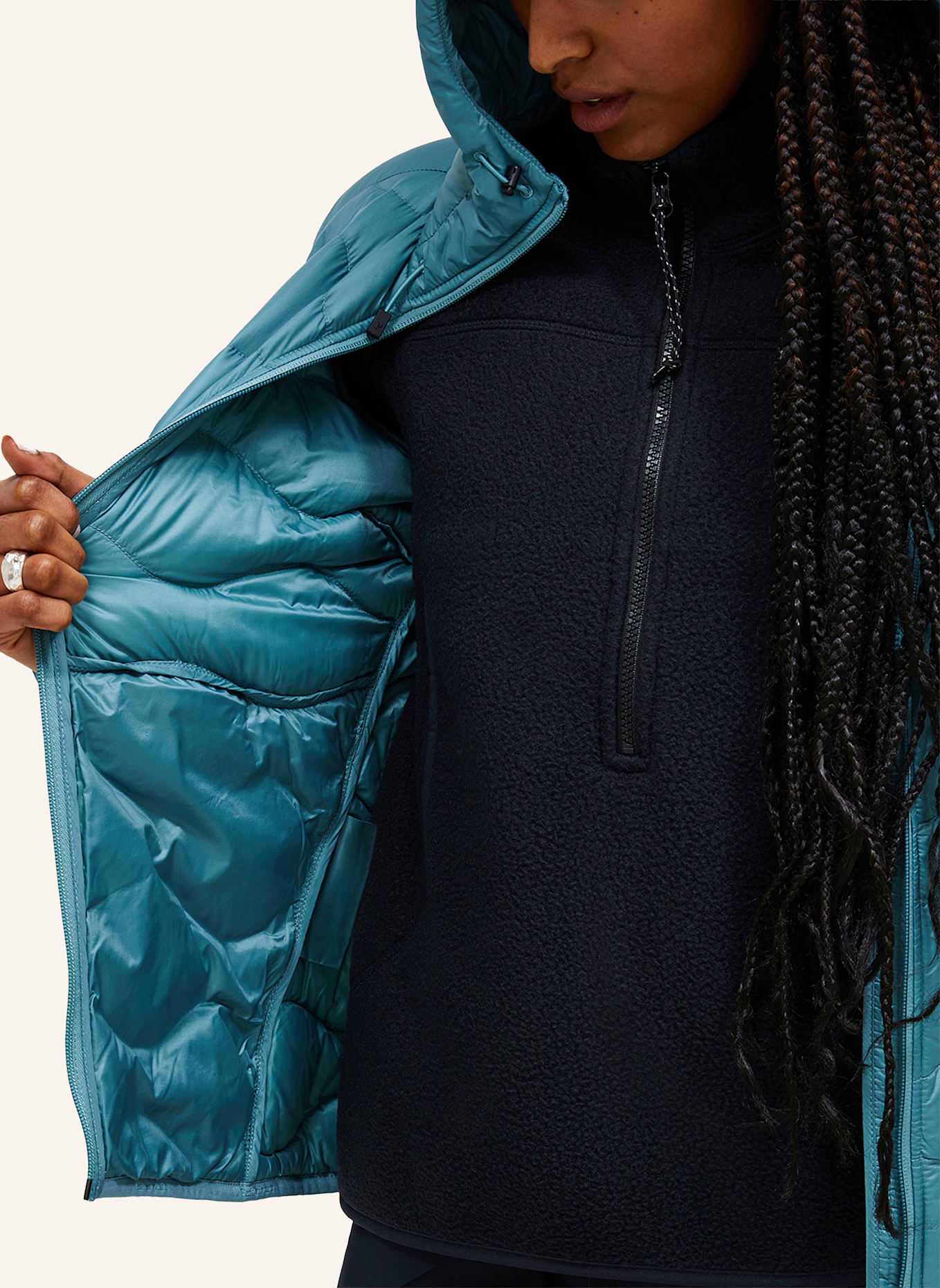 Peak Performance Lightweight-Daunenjacke HELIUM: TÜRKIS