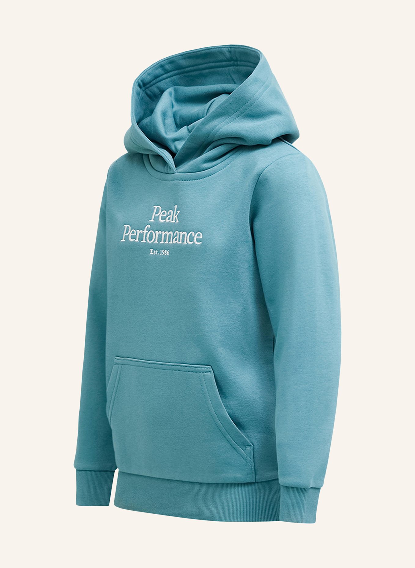 Peak Performance Kapuzensweatshirt: TÜRKIS