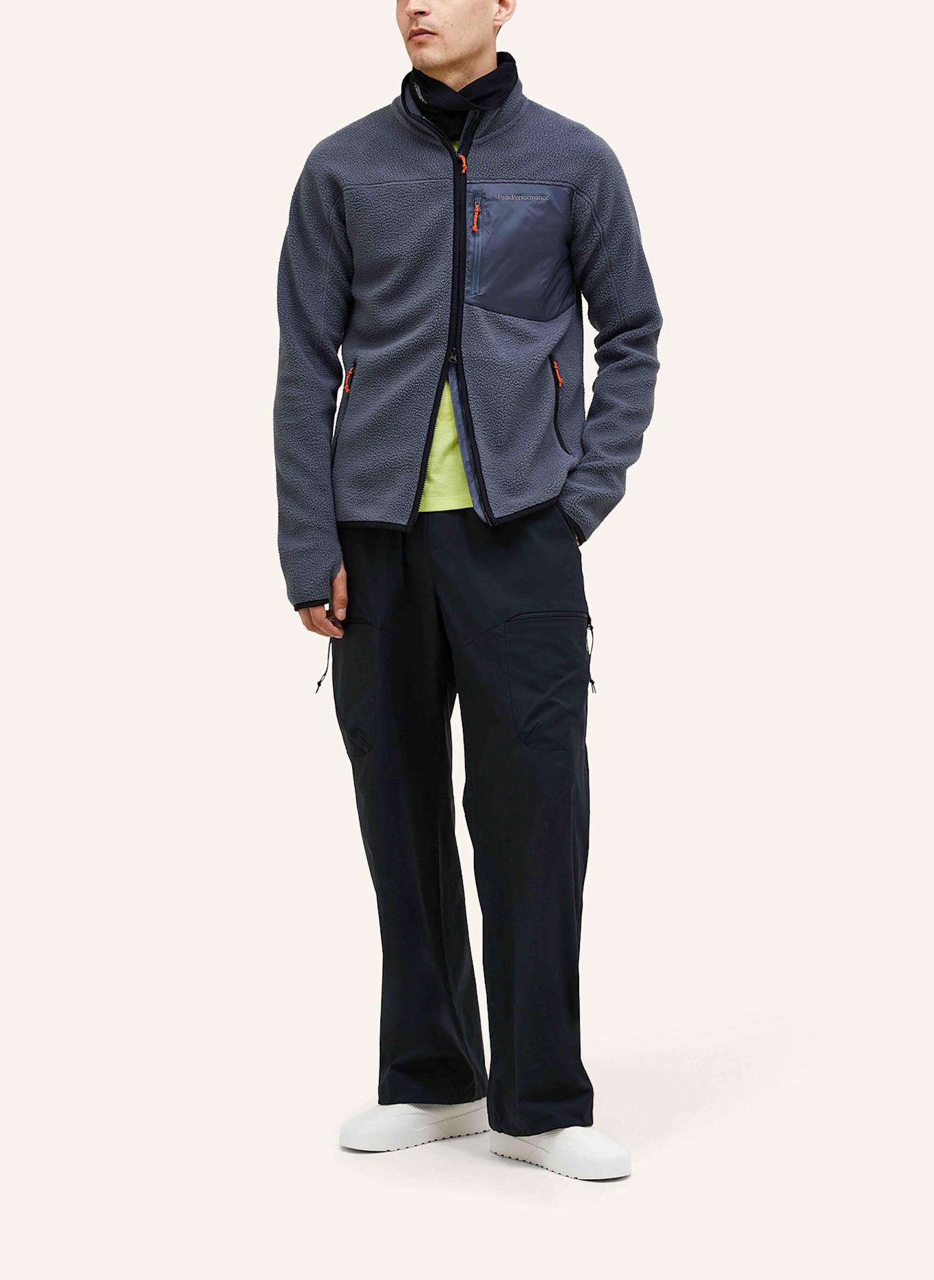 Peak Performance Fleecejacke PILE: DUNKELGRAU