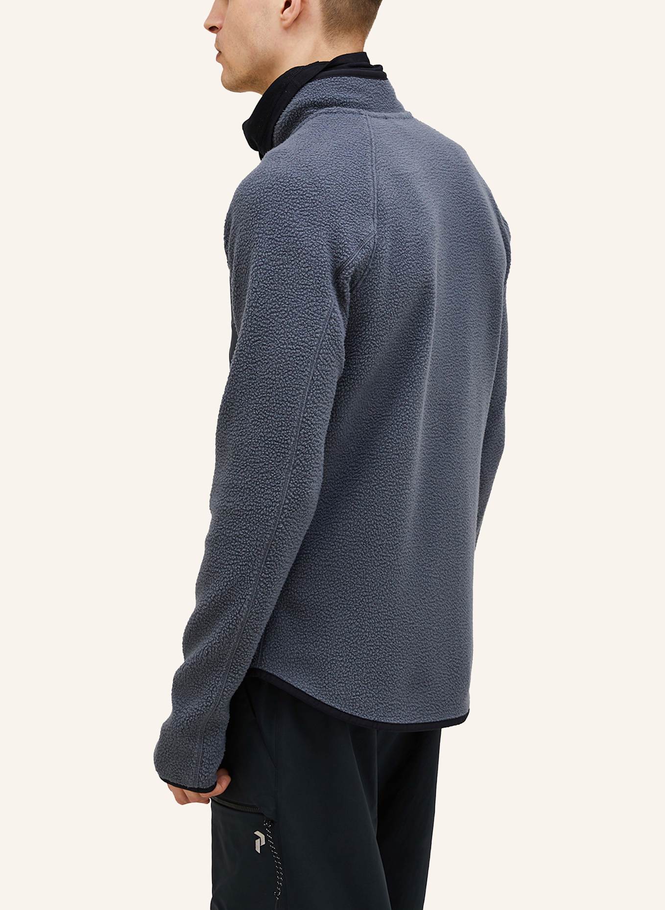 Peak Performance Fleecejacke PILE: DUNKELGRAU