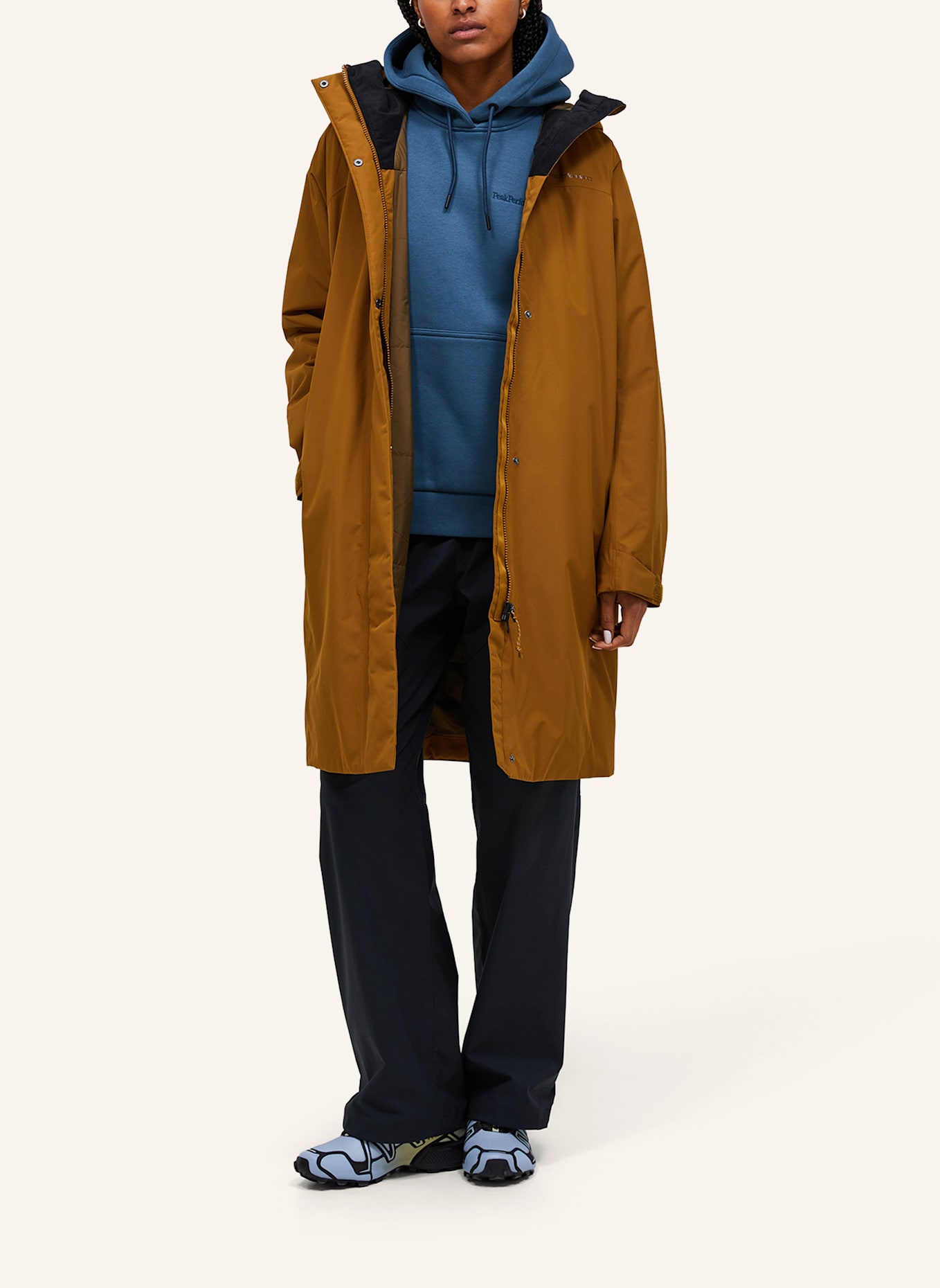 Peak Performance Parka TREELINE HIPE®: BRAUN