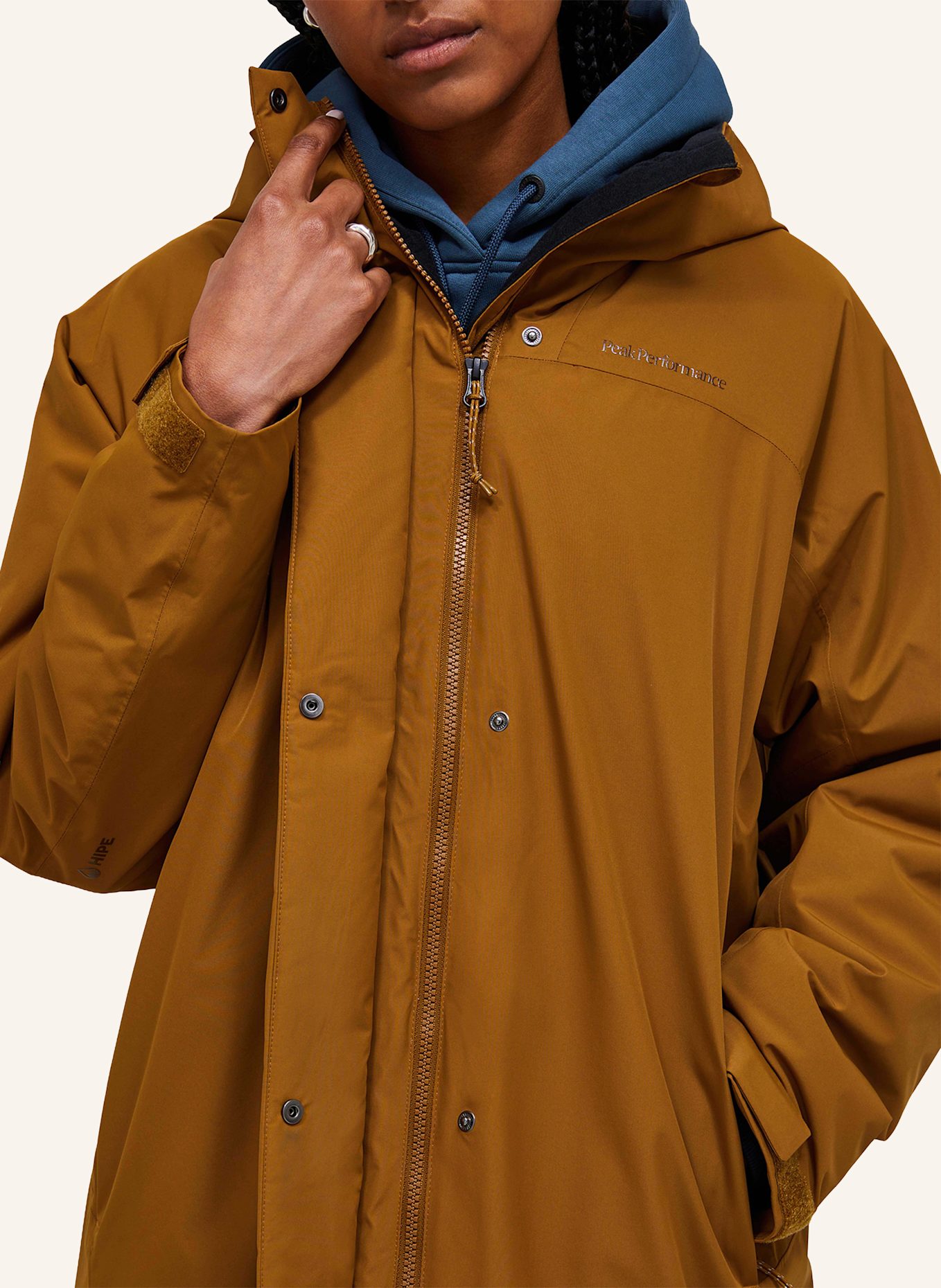 Peak Performance Parka TREELINE HIPE®: BRAUN