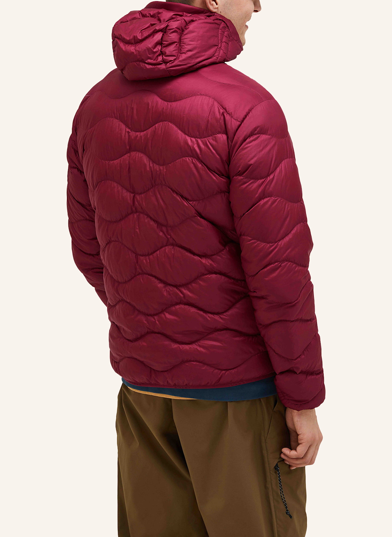 Peak Performance Daunen-Skijacke HELIUM: ROT