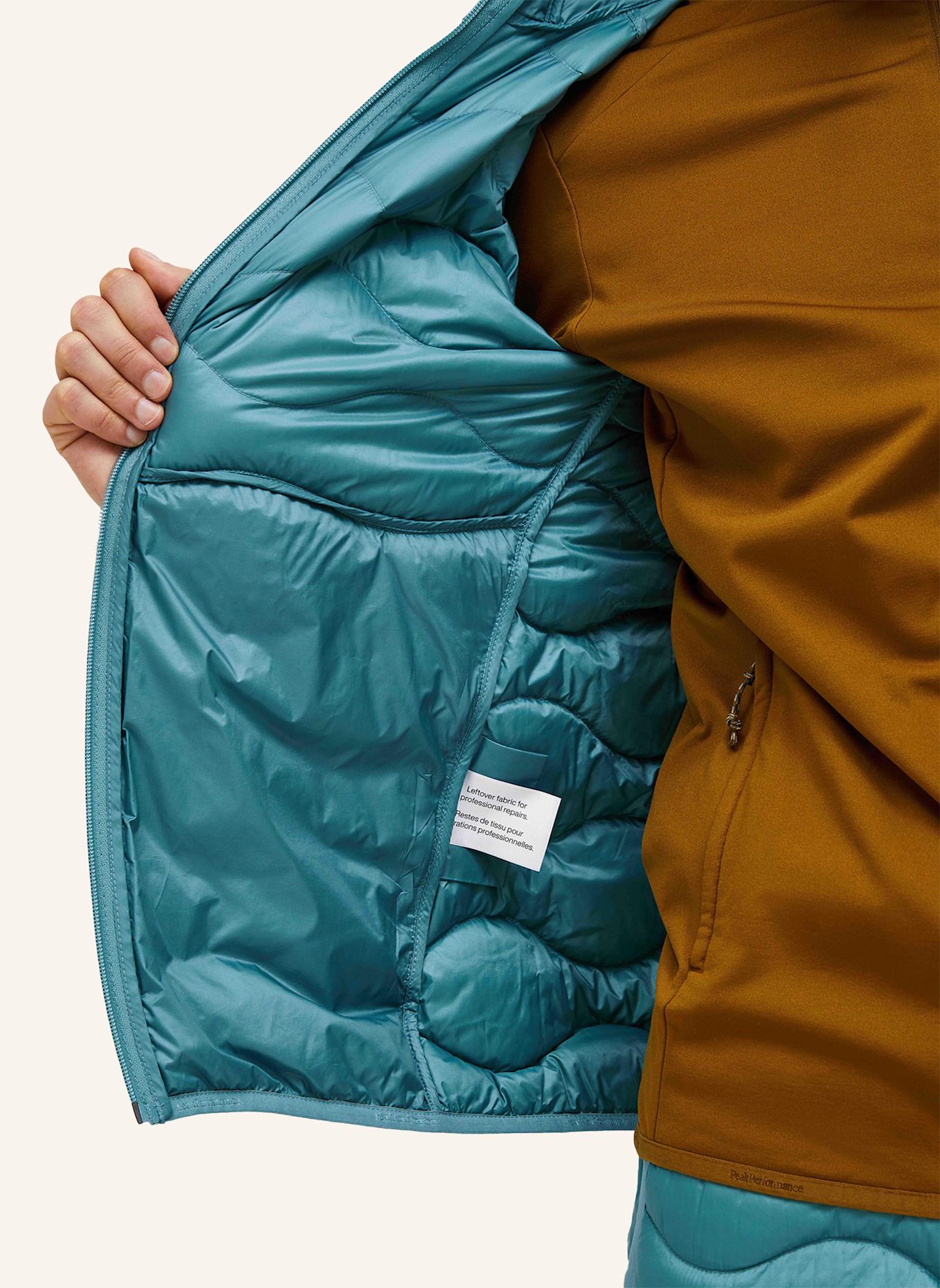 Peak Performance Daunen-Skijacke HELIUM: TÜRKIS