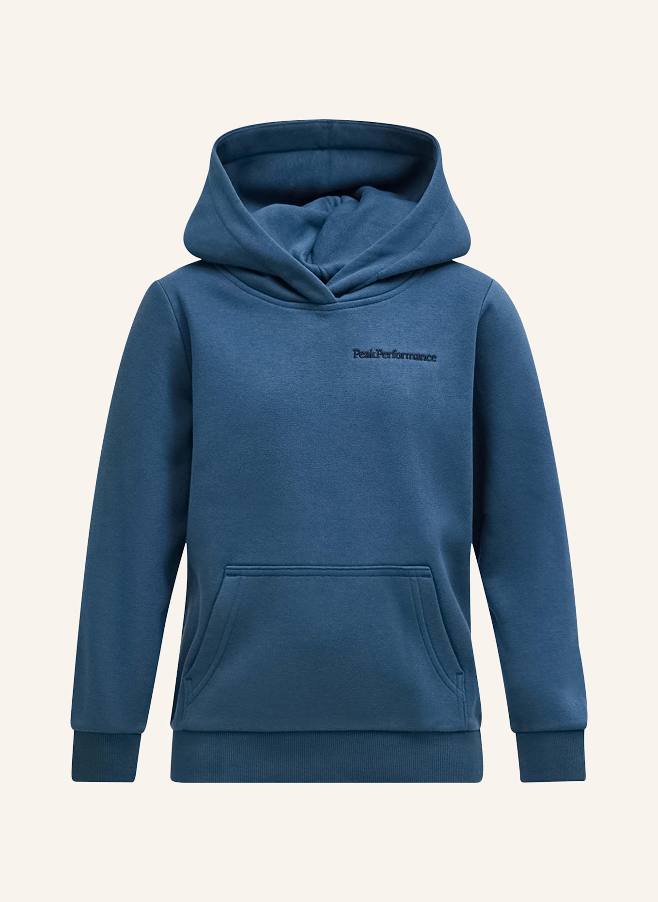 Peak Performance Kapuzensweatshirt: BLAU