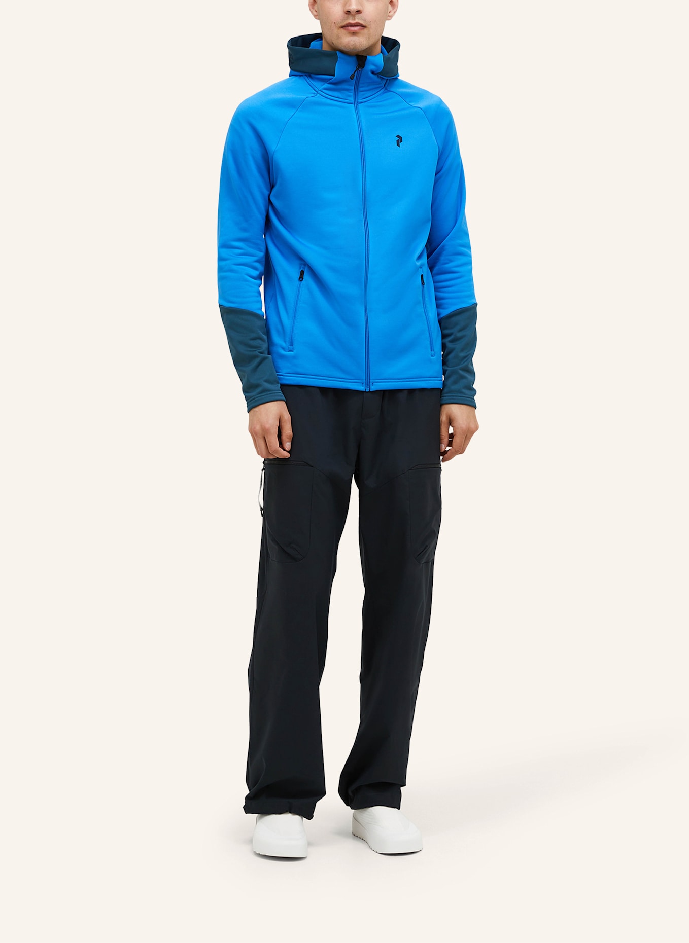 Peak Performance Midlayer-Jacke RIDER: BLAU
