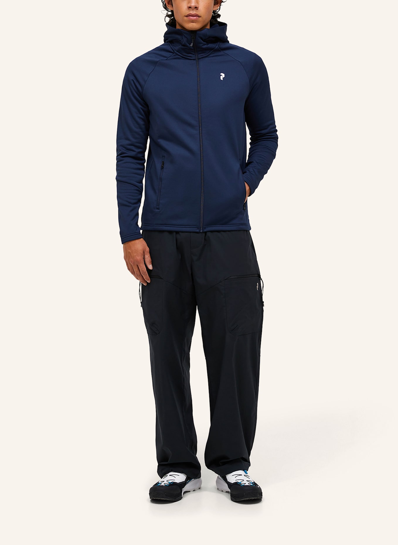 Peak Performance Midlayer-Jacke RIDER: DUNKELBLAU