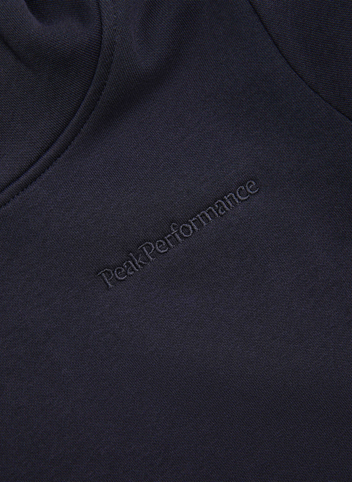 Peak Performance Kapuzensweatshirt: SCHWARZ