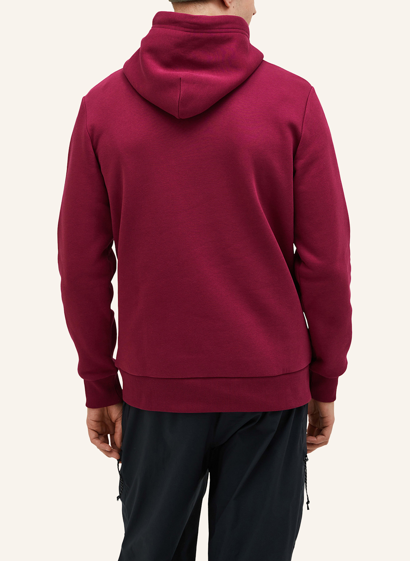 Peak Performance Kapuzensweatshirt: ROT