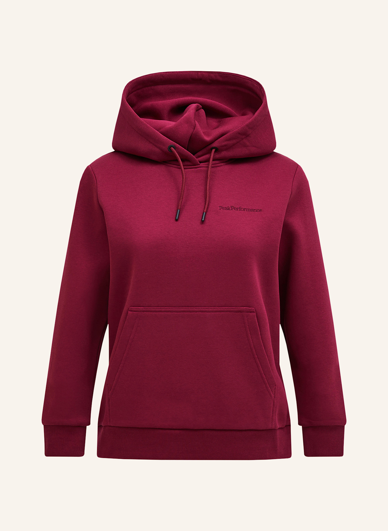 Peak Performance Hoodie: ROT