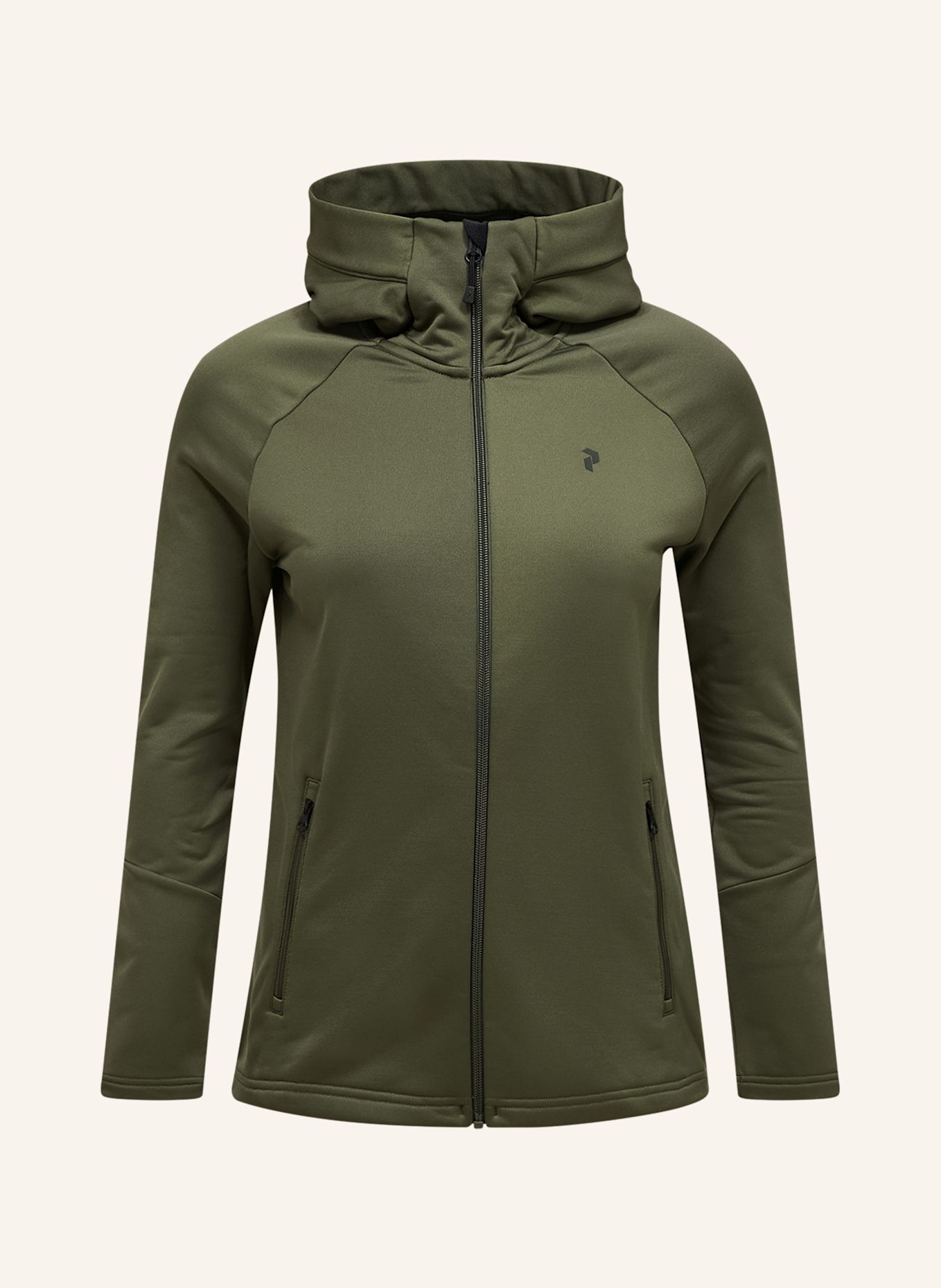 Peak Performance Midlayer-Jacke RIDER ESSENTIALS: OLIV