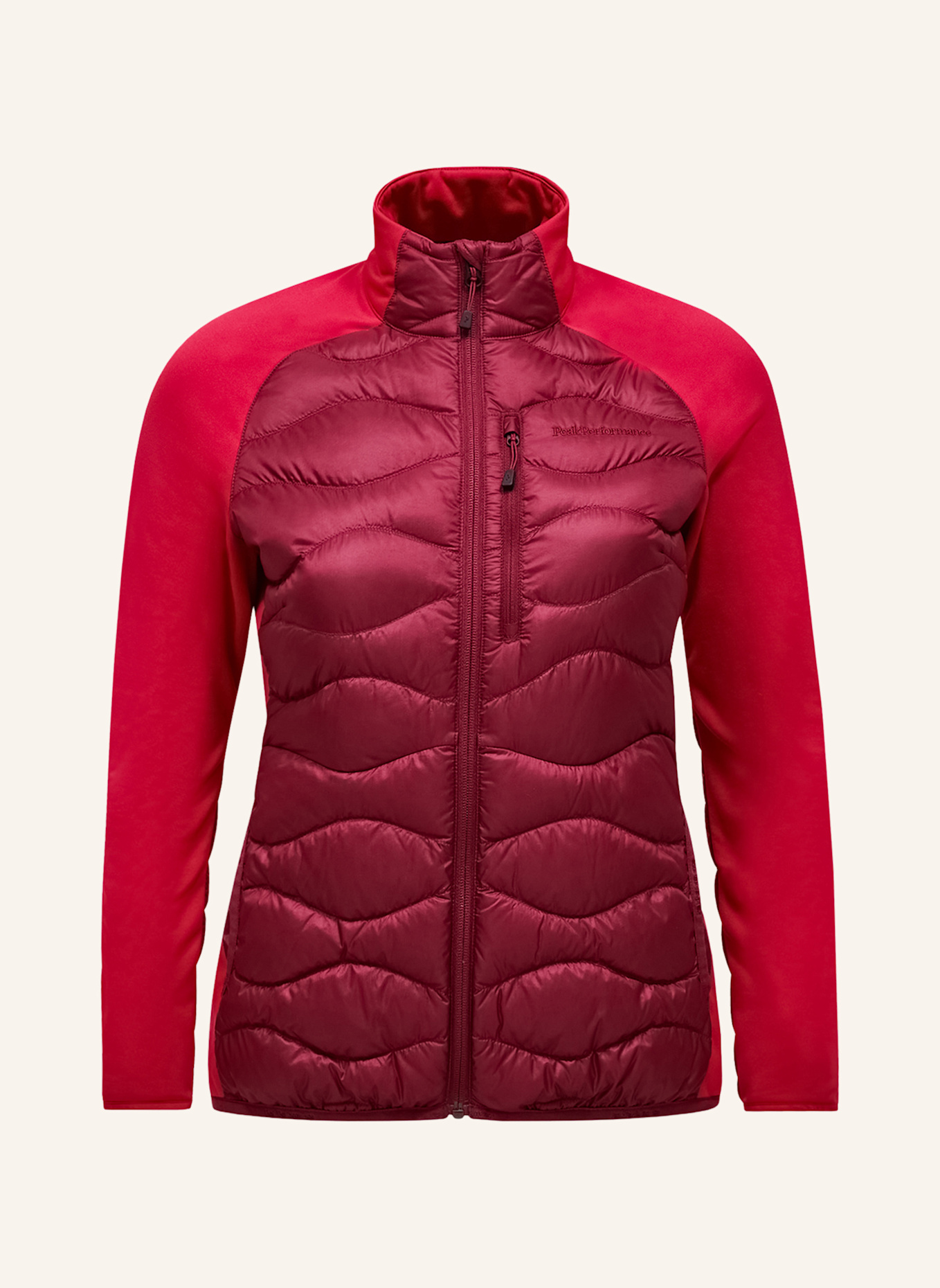 Peak Performance Midlayer-Jacke HELIUM: ROT