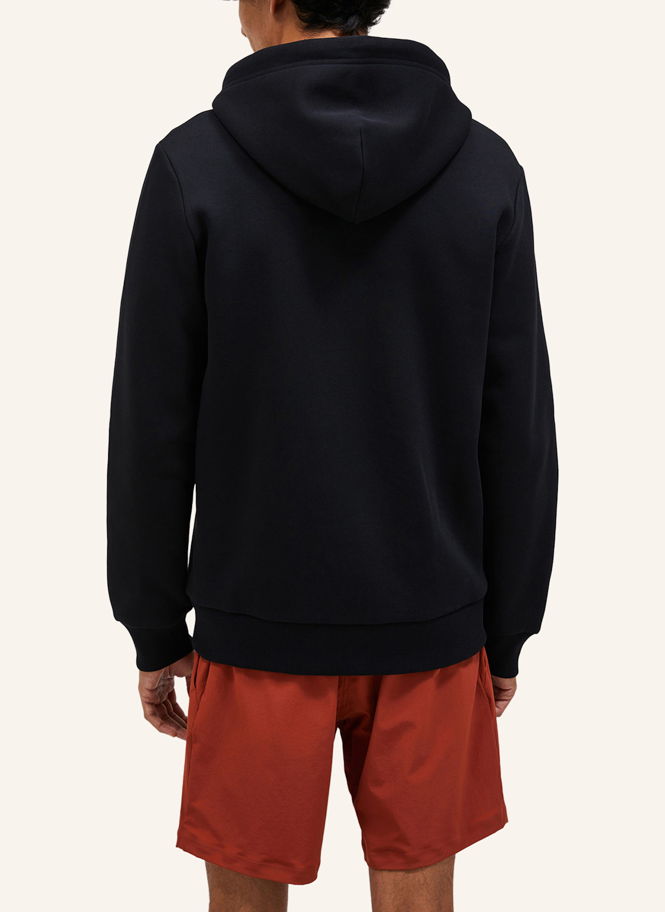 Peak Performance Kapuzensweatshirt: SCHWARZ