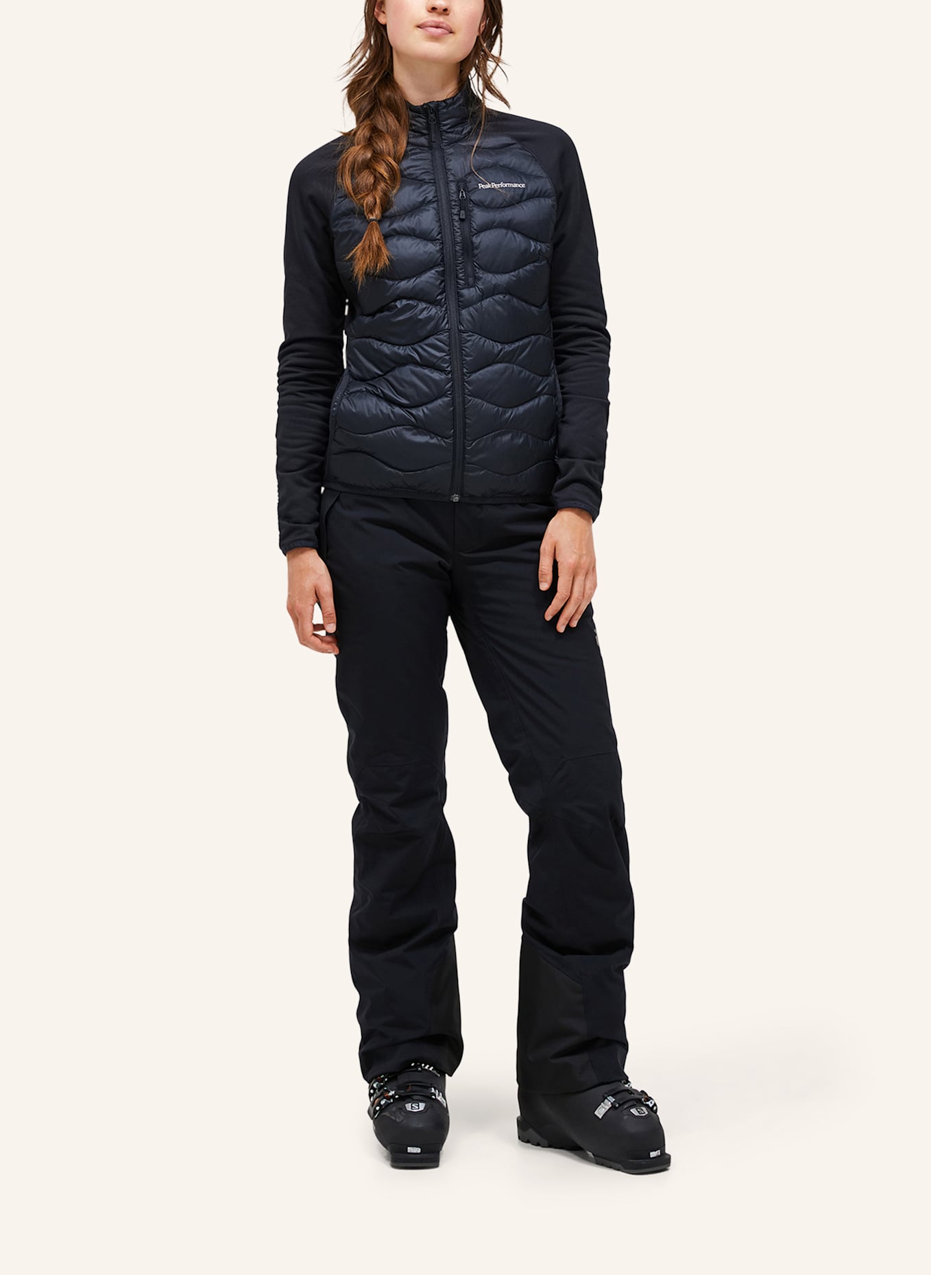 Peak Performance Midlayer-Jacke HELIUM: SCHWARZ
