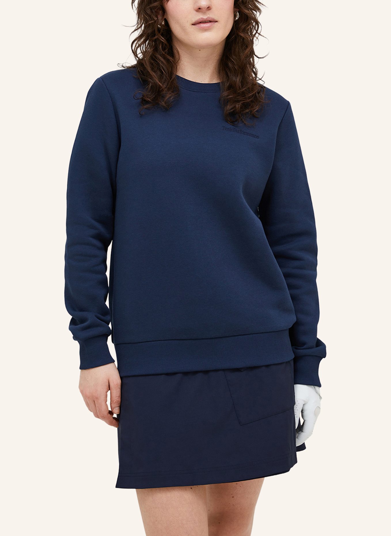 Peak Performance Sweatshirtpullover: DUNKELBLAU