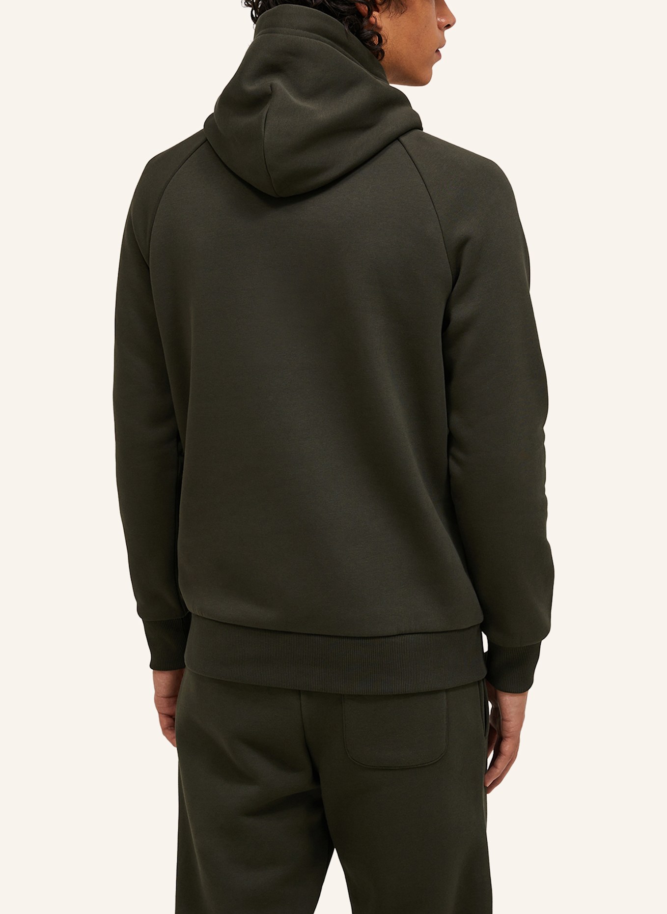 Peak Performance Kapuzensweatshirt: DUNKELGRÜN