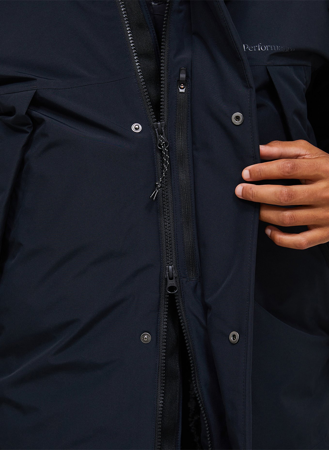 Peak Performance Daunenmantel: SCHWARZ