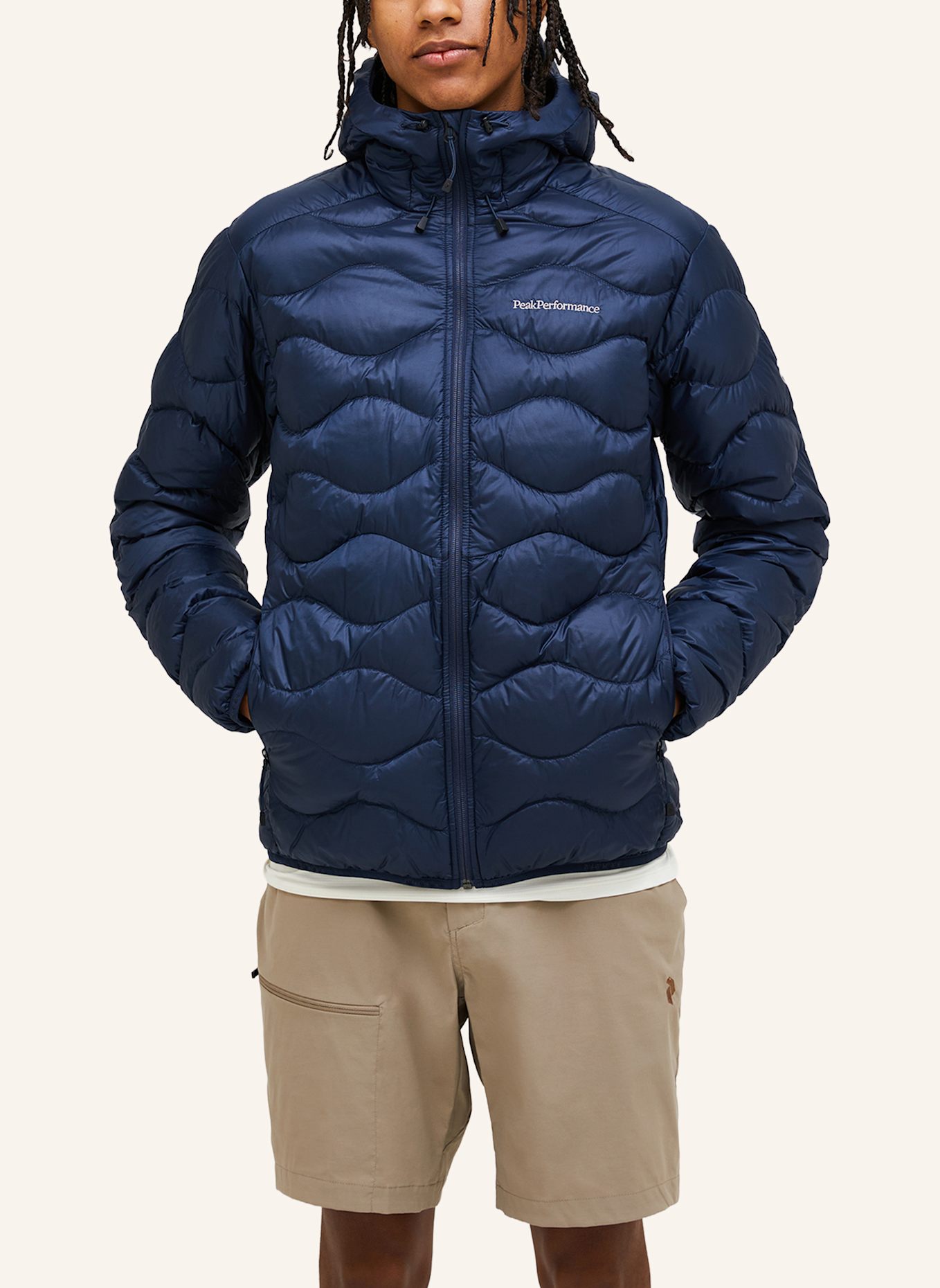 Peak Performance Daunen-Skijacke HELIUM: DUNKELBLAU