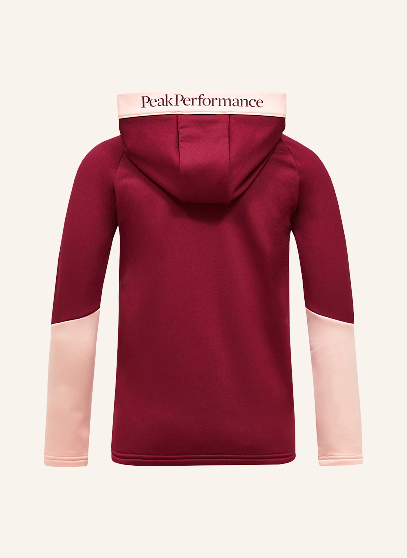 Peak Performance Fleecejacke: ROT