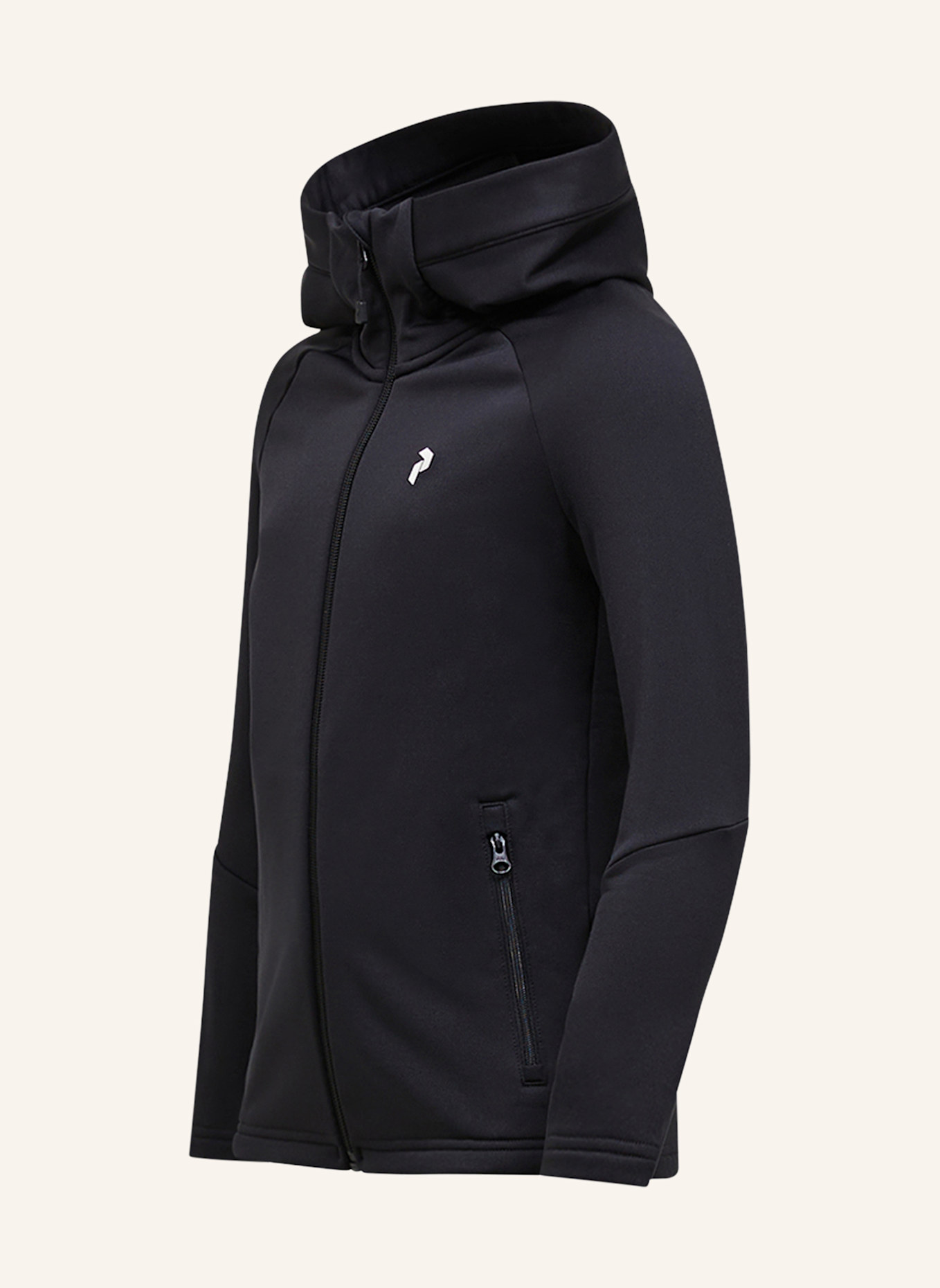 Peak Performance Fleecejacke: SCHWARZ