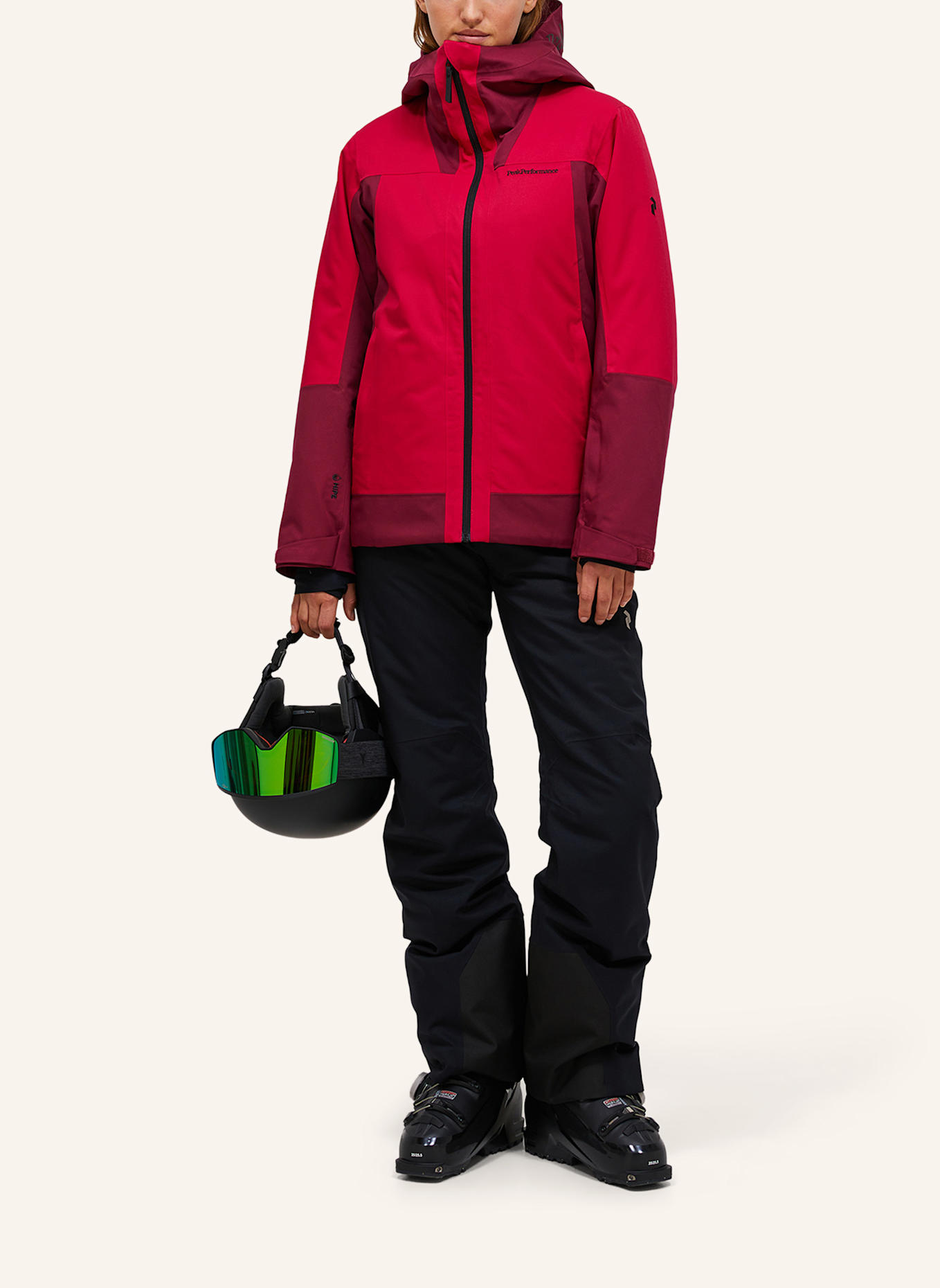 Peak Performance Skijacke: ROT