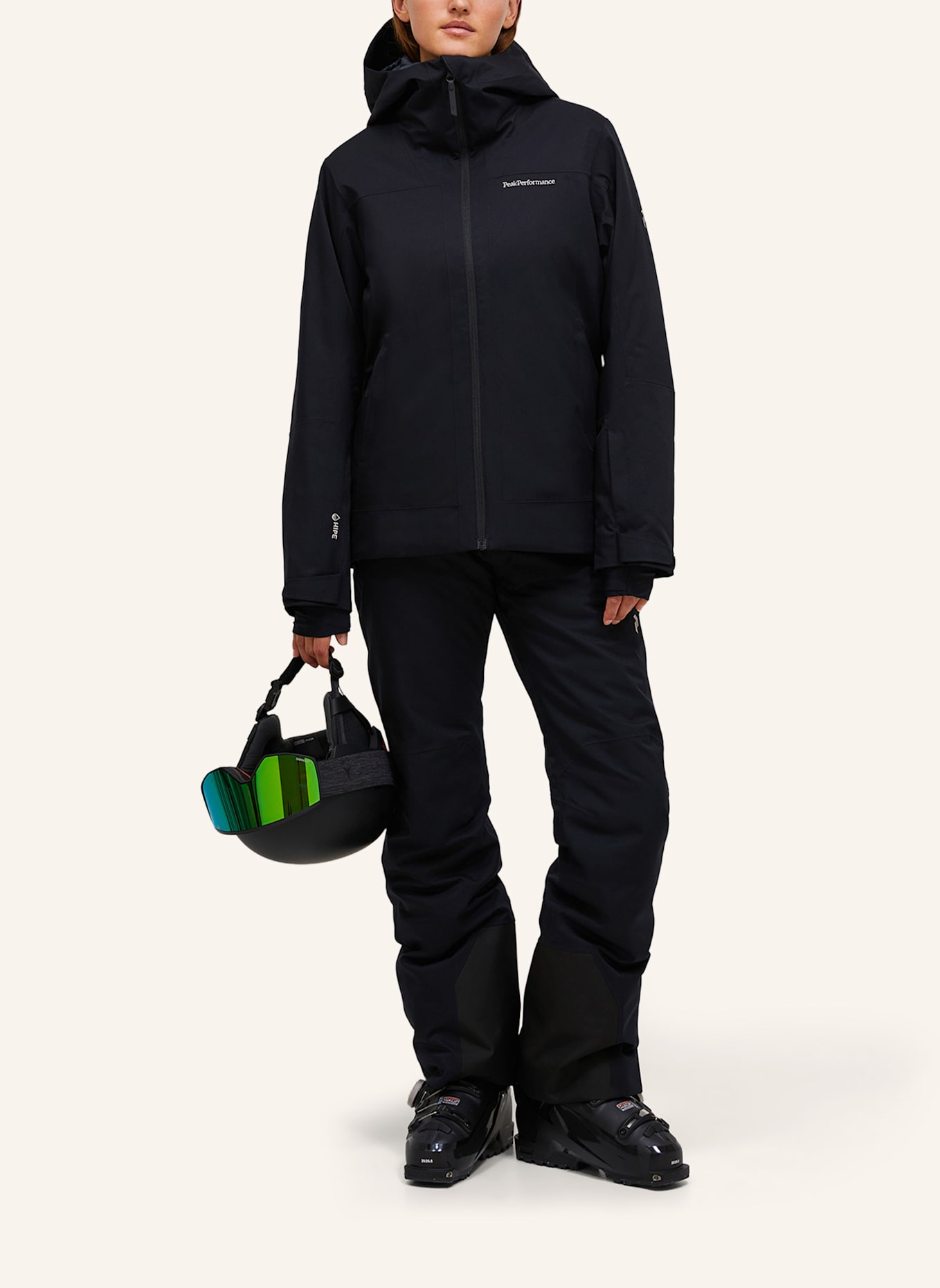 Peak Performance Skijacke: SCHWARZ