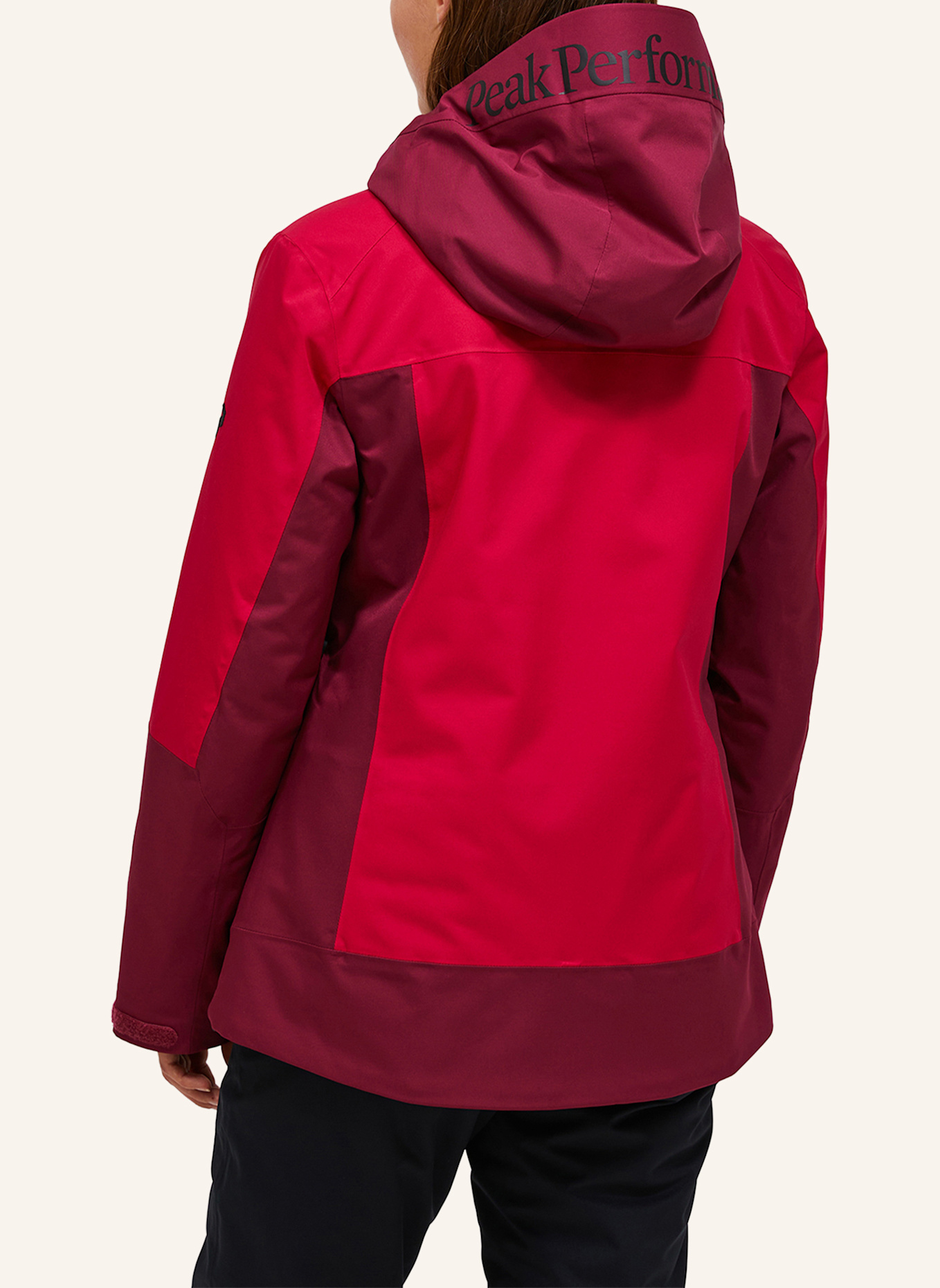 Peak Performance Skijacke: ROT