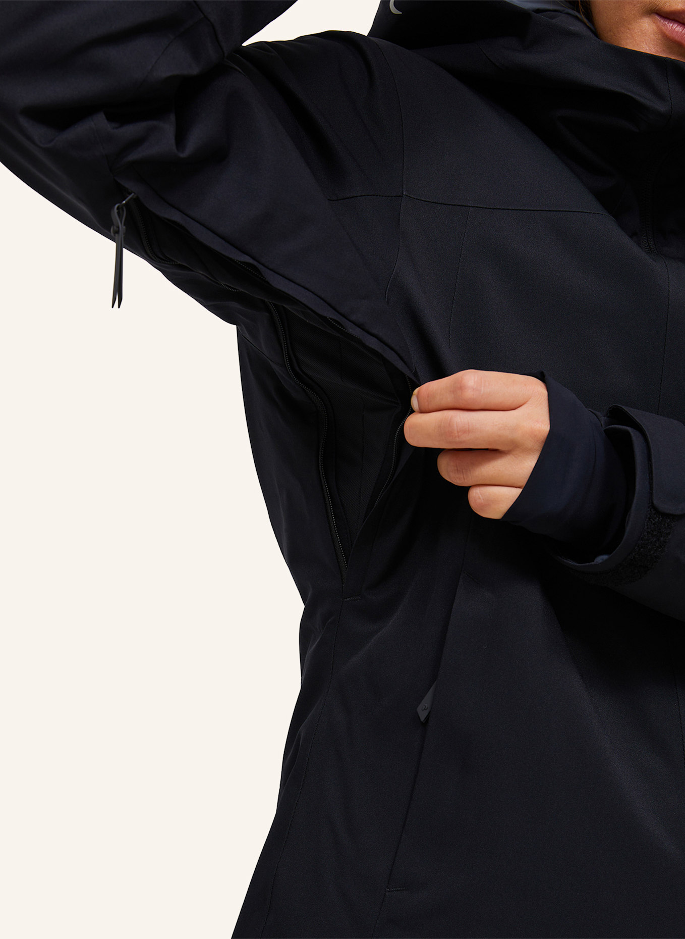Peak Performance Skijacke: SCHWARZ