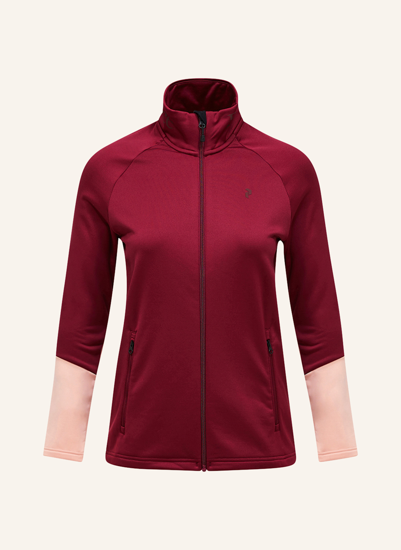 Peak Performance Midlayer-Jacke RIDER ESSENTIALS: ROT