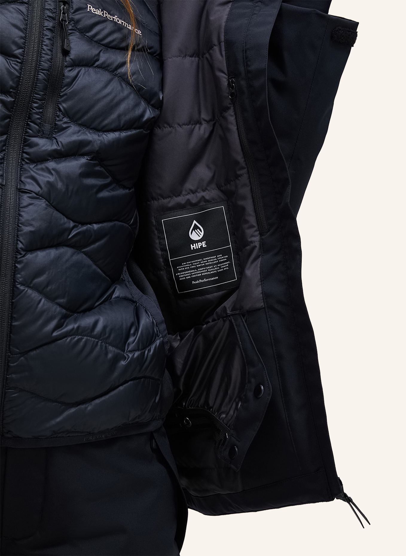 Peak Performance Skijacke RIDER: SCHWARZ