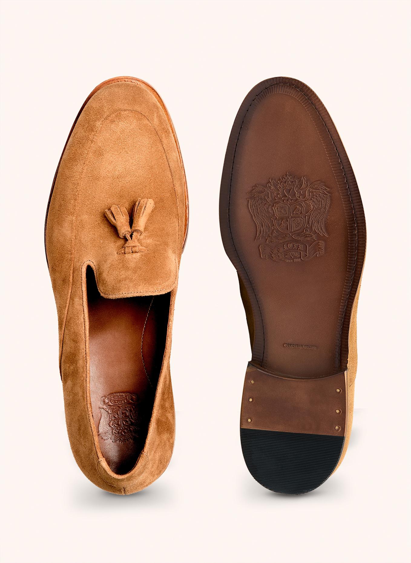 LLOYD Slipper APEX 250GY: BRAUN