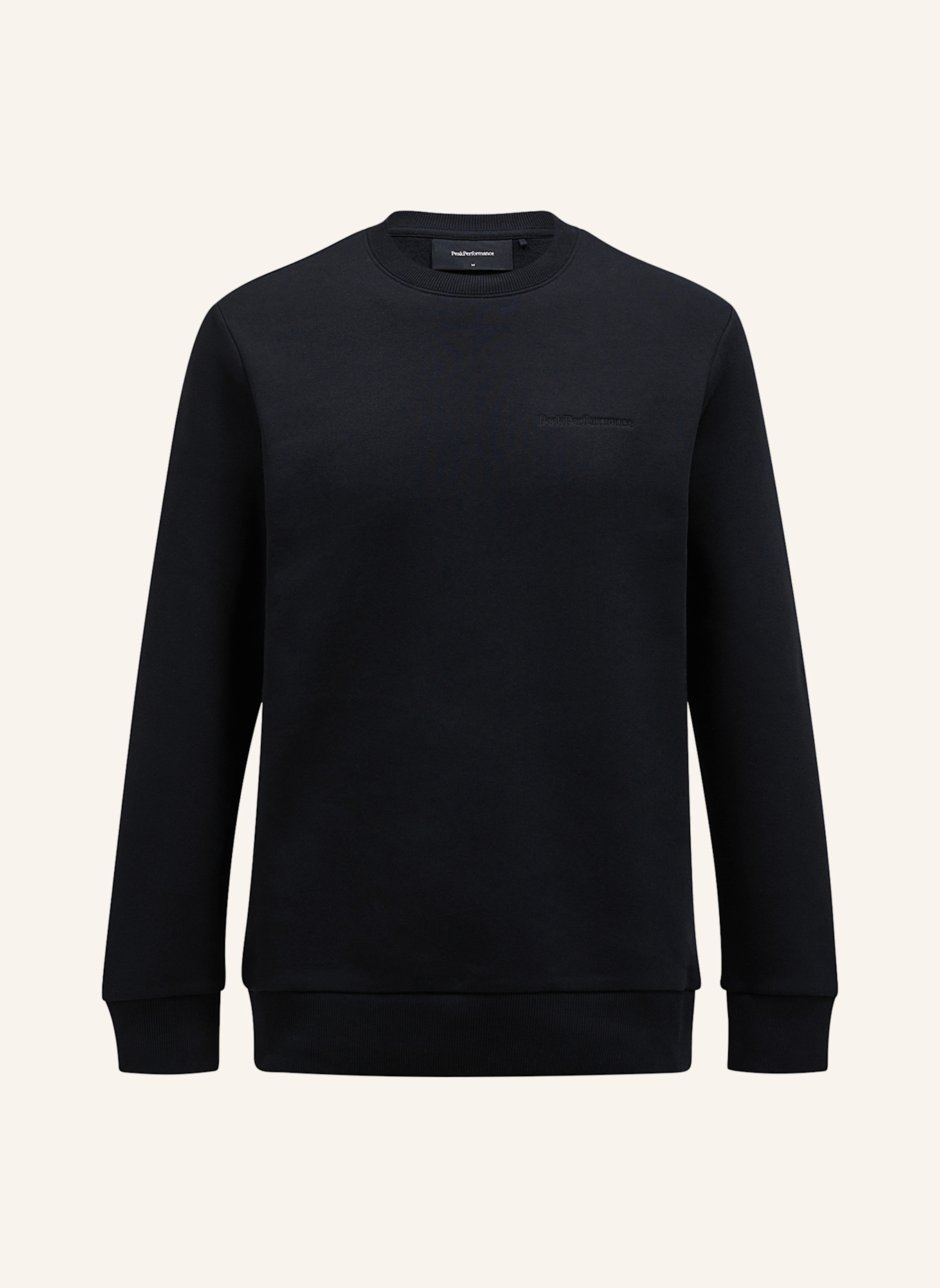 Peak Performance Sweatshirtpullover: SCHWARZ
