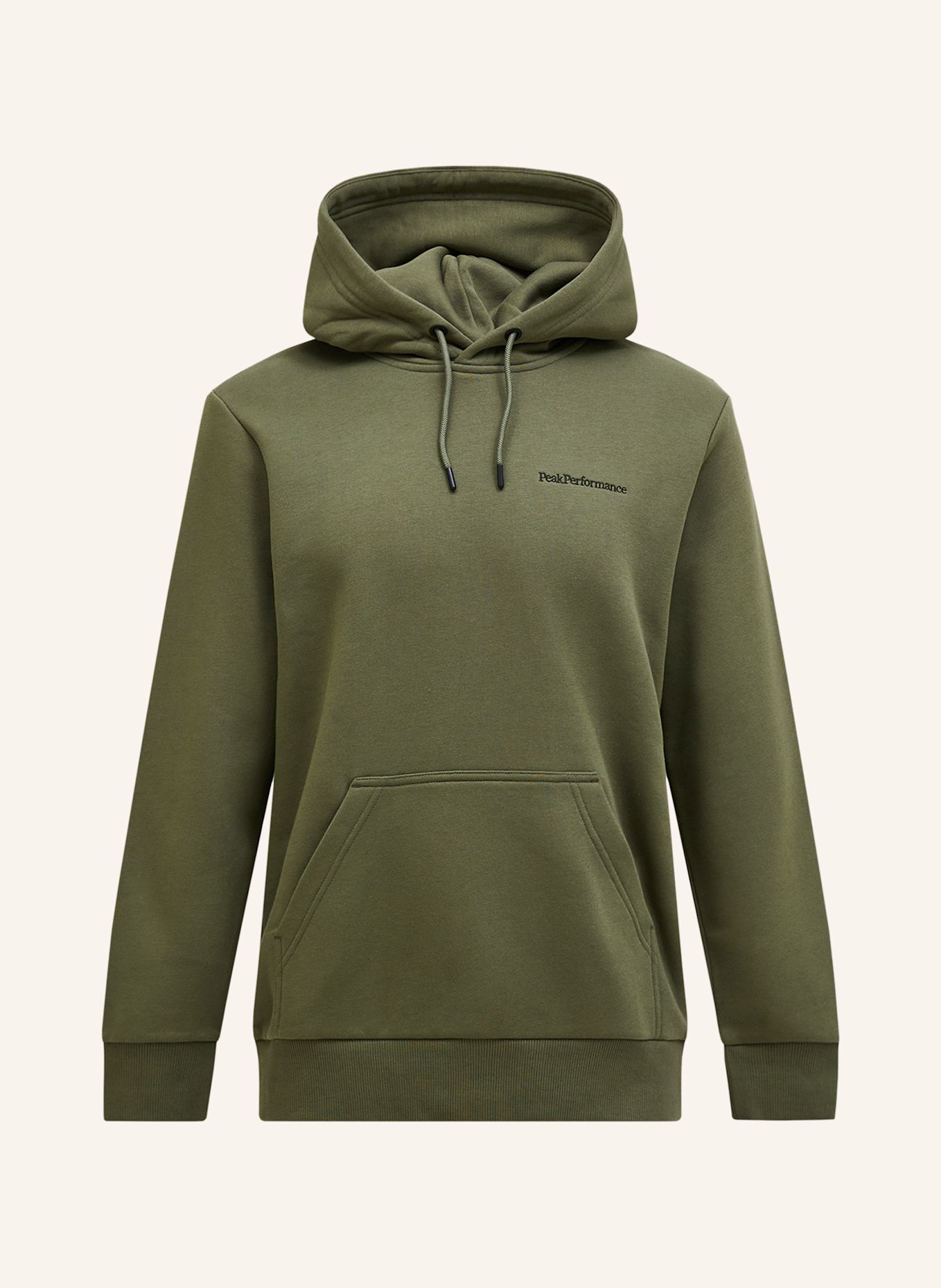 Peak Performance Kapuzensweatshirt: OLIV