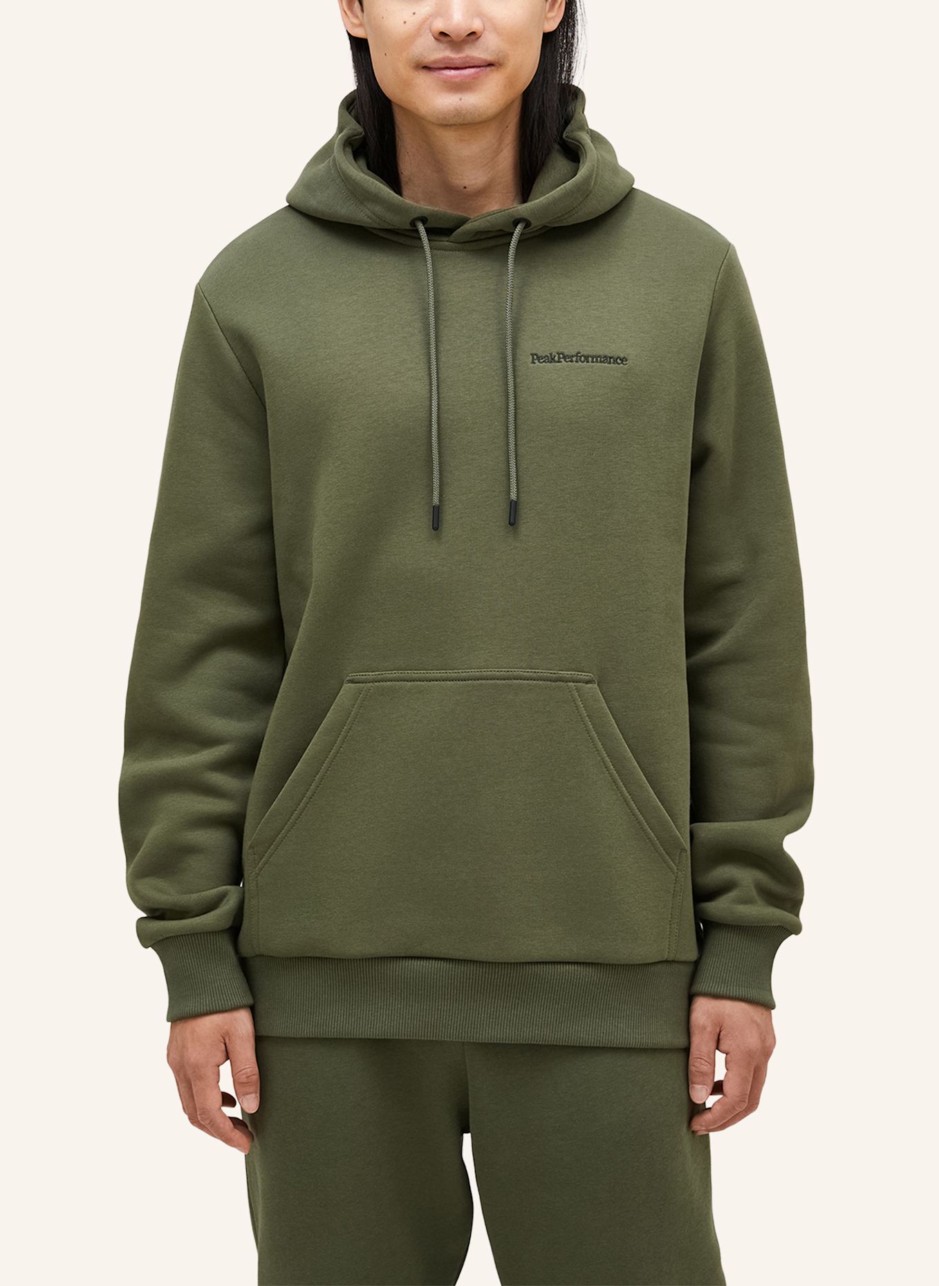 Peak Performance Kapuzensweatshirt: OLIV