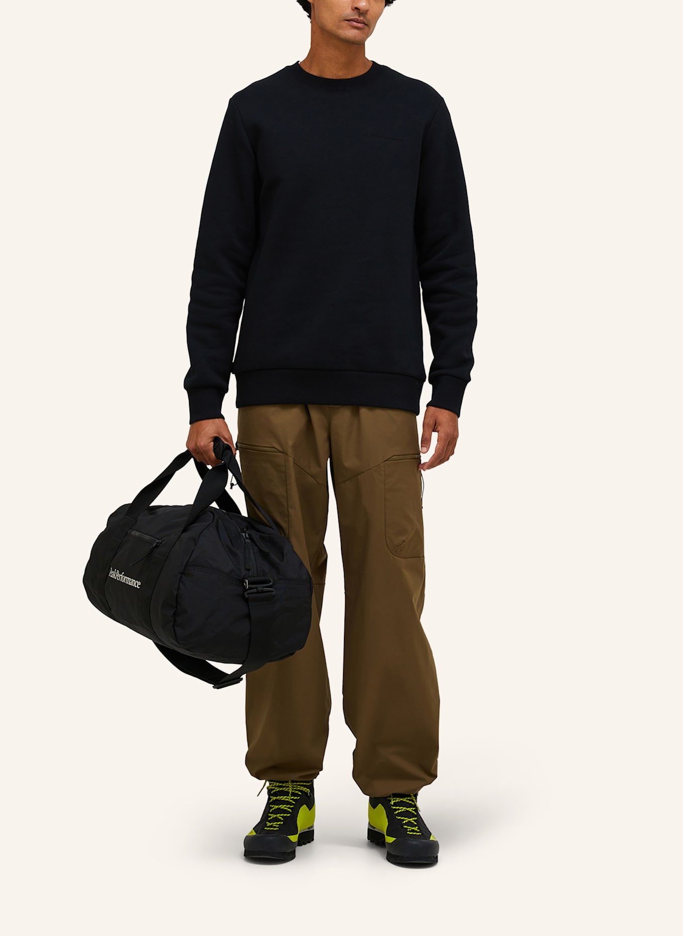 Peak Performance Sweatshirtpullover: SCHWARZ