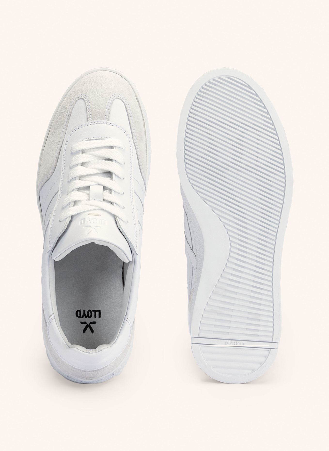 LLOYD Sneaker: WEISS