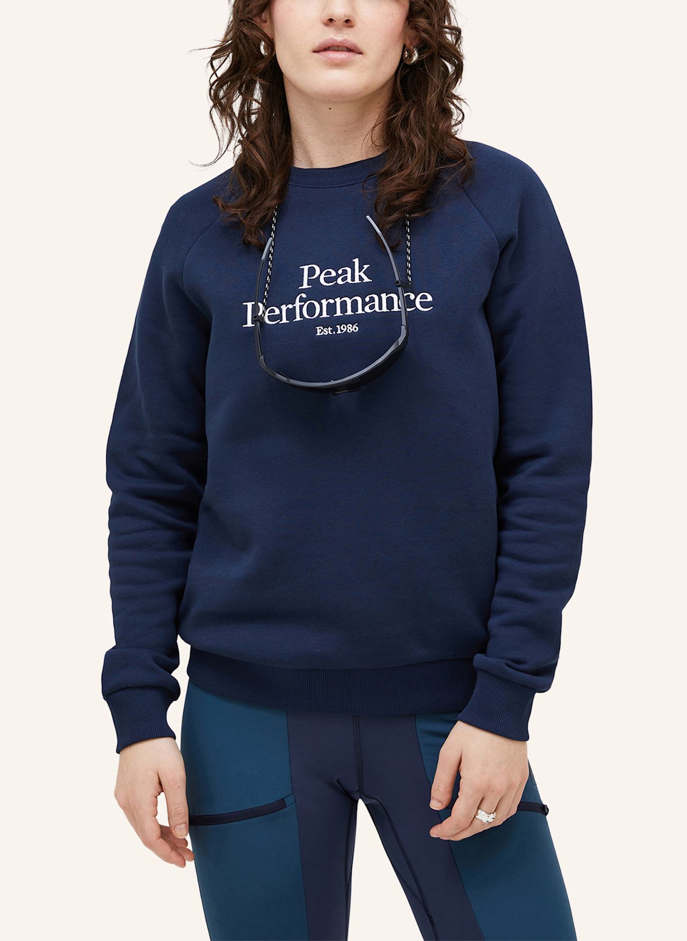 Peak Performance Sweatshirtpullover: DUNKELBLAU