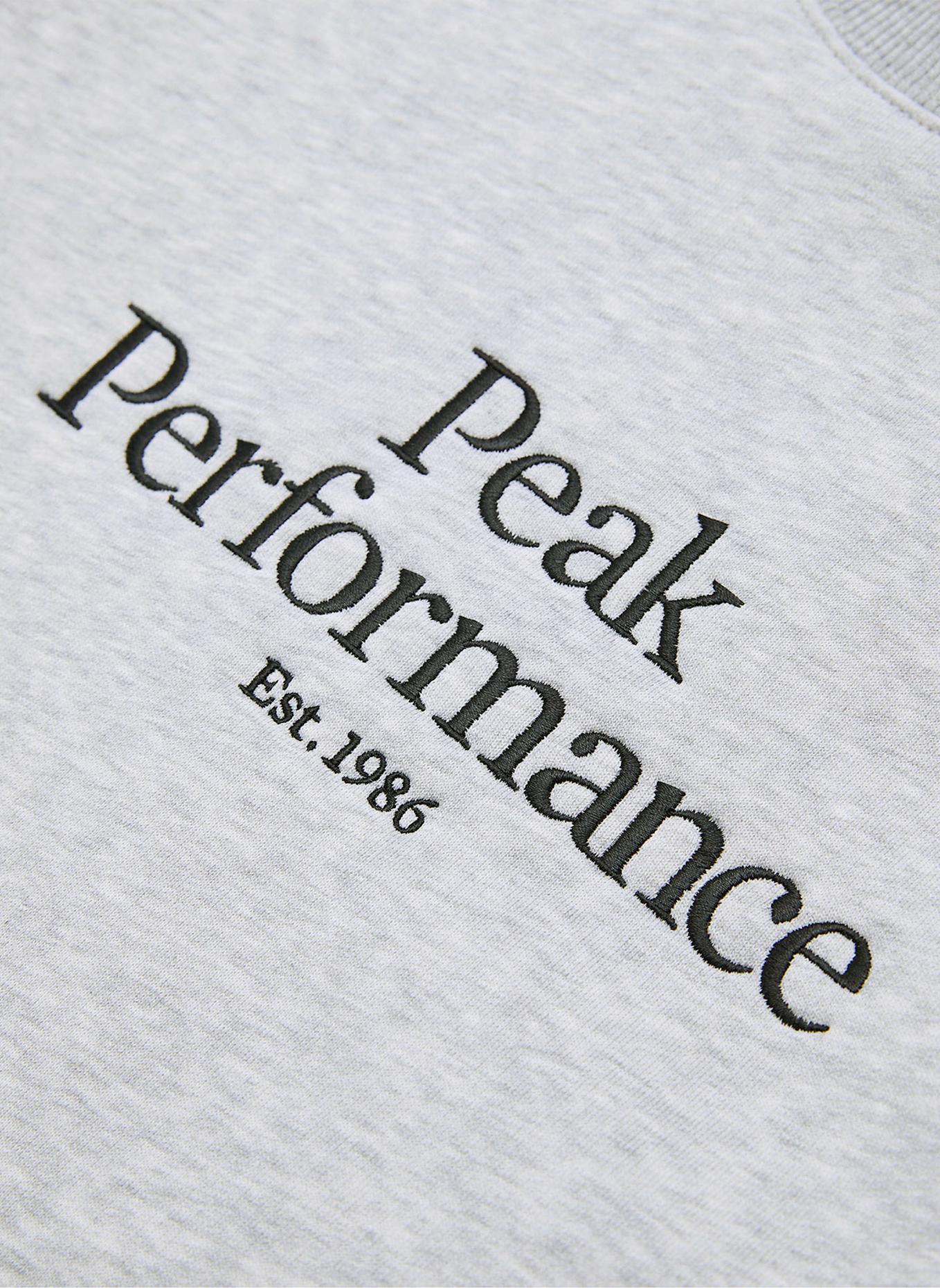 Peak Performance Sweatshirtpullover: GRAU
