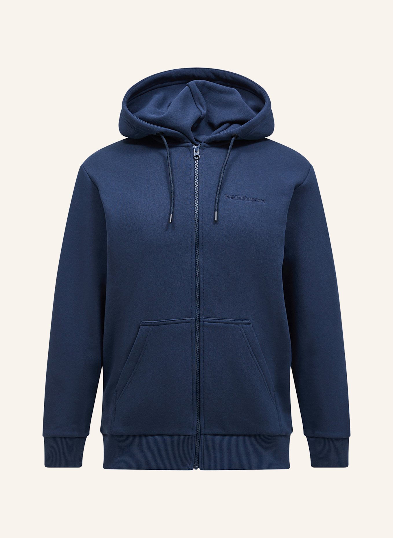 Peak Performance Kapuzensweatshirt: DUNKELBLAU