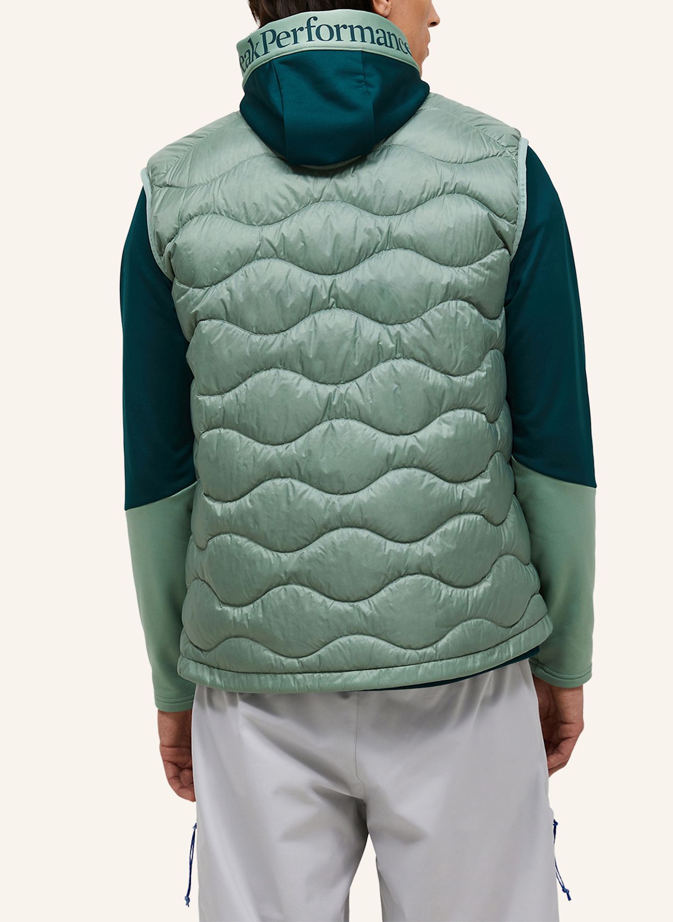 Peak Performance M Helium Utility Down Vest Daunenweste: HELLGRÜN